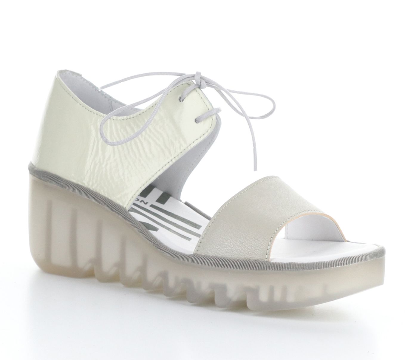 Fly London Patent Leather Sandal - Bilu - QVC.com