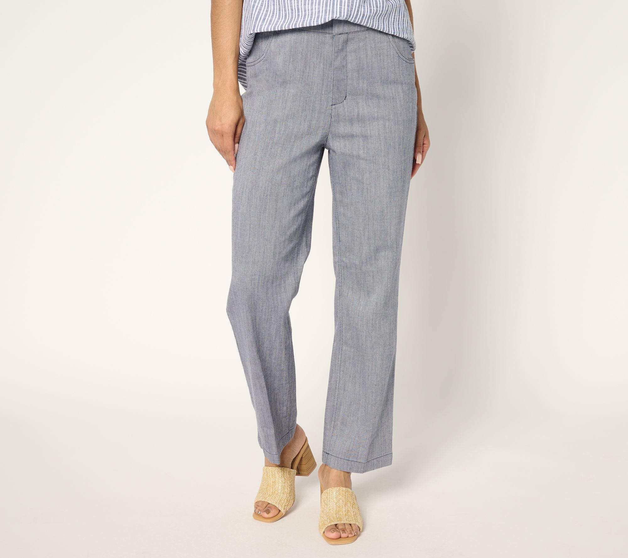 BEAUTIFUL by Lawrence Zarian Stretch Twill Ankle Pant