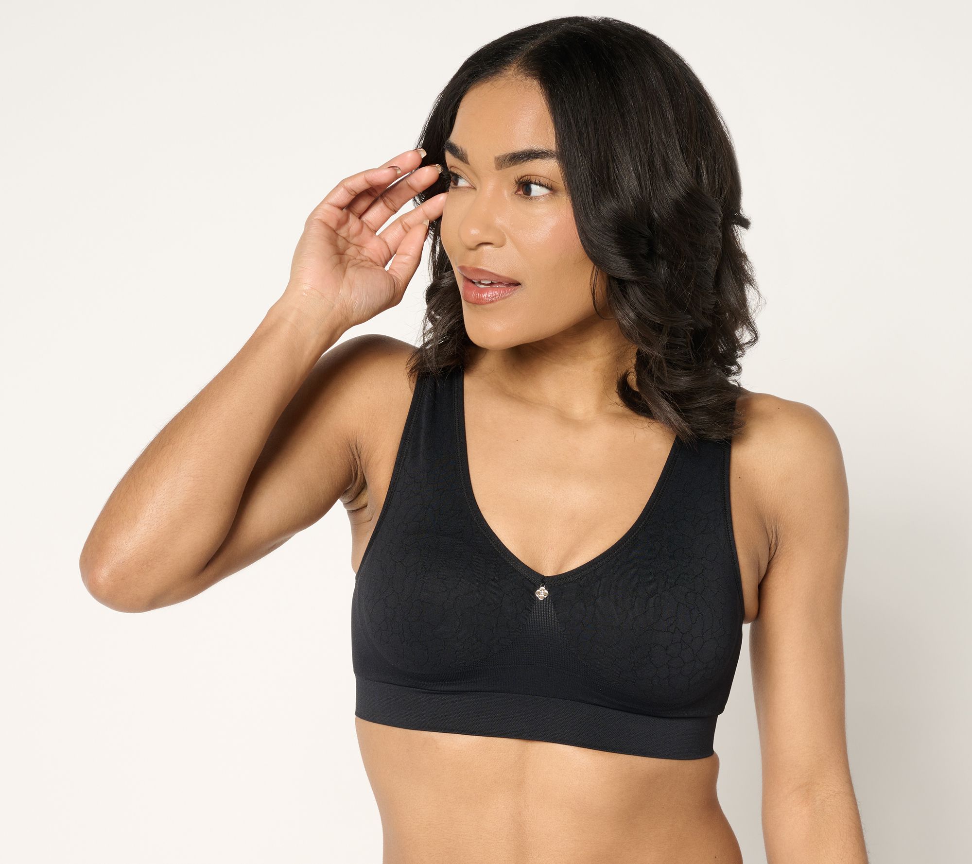 "As Is" Breezies Cooling Comfort Wirefree Seamless Bra
