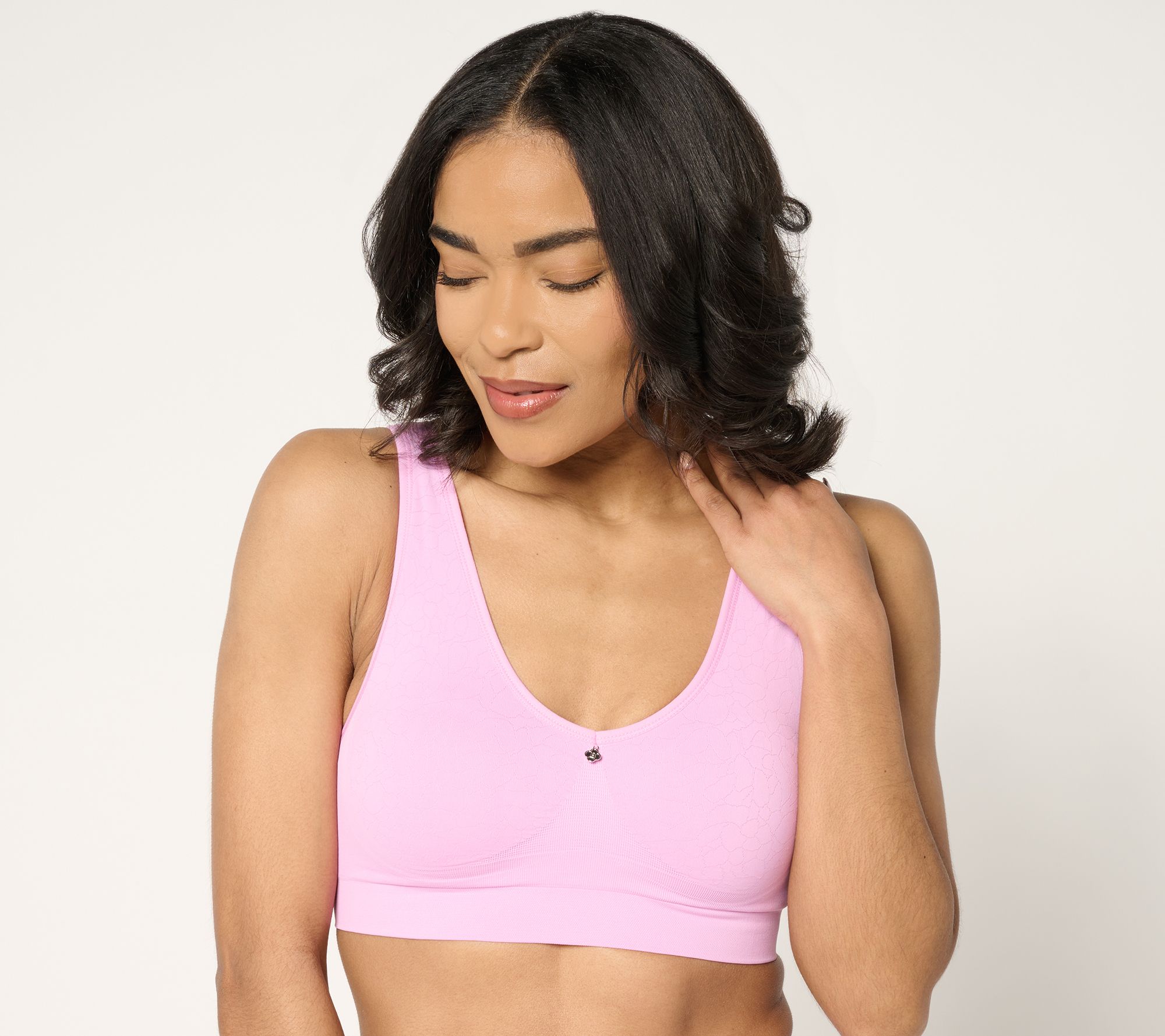"As Is" Breezies Cooling Comfort Wirefree Seamless Bra