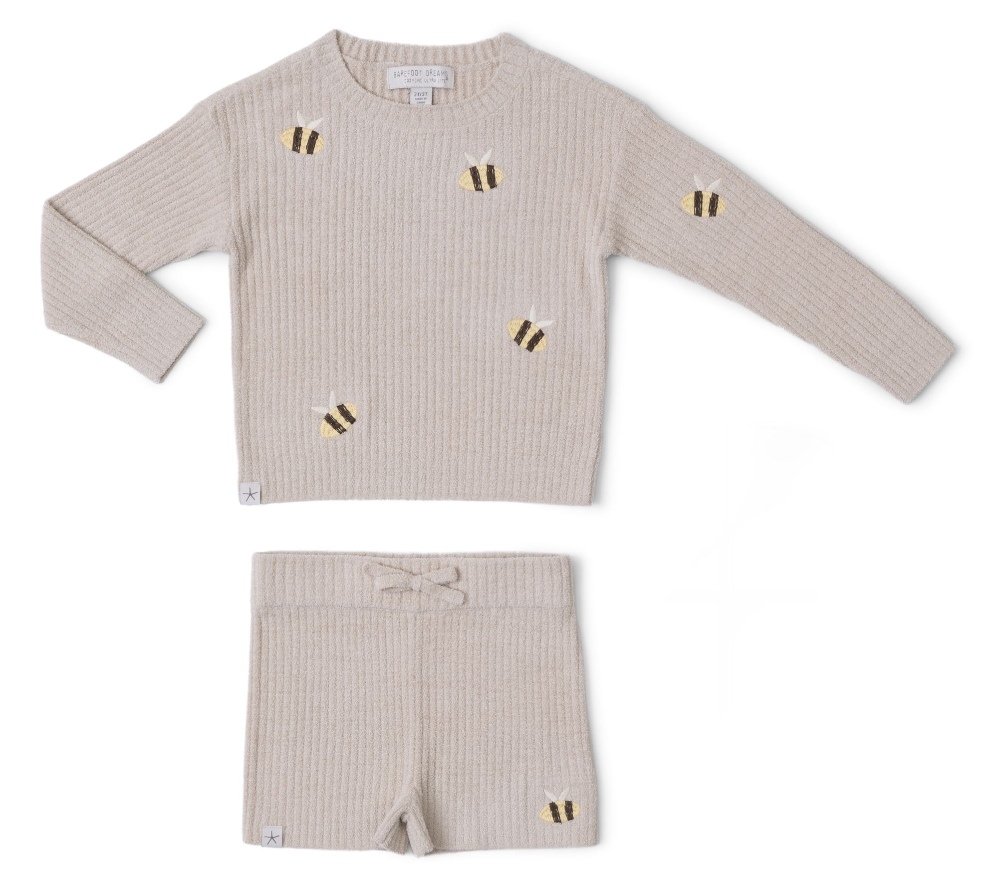 Barefoot Dreams CozyChic Ultra Lite Toddler BeeSet