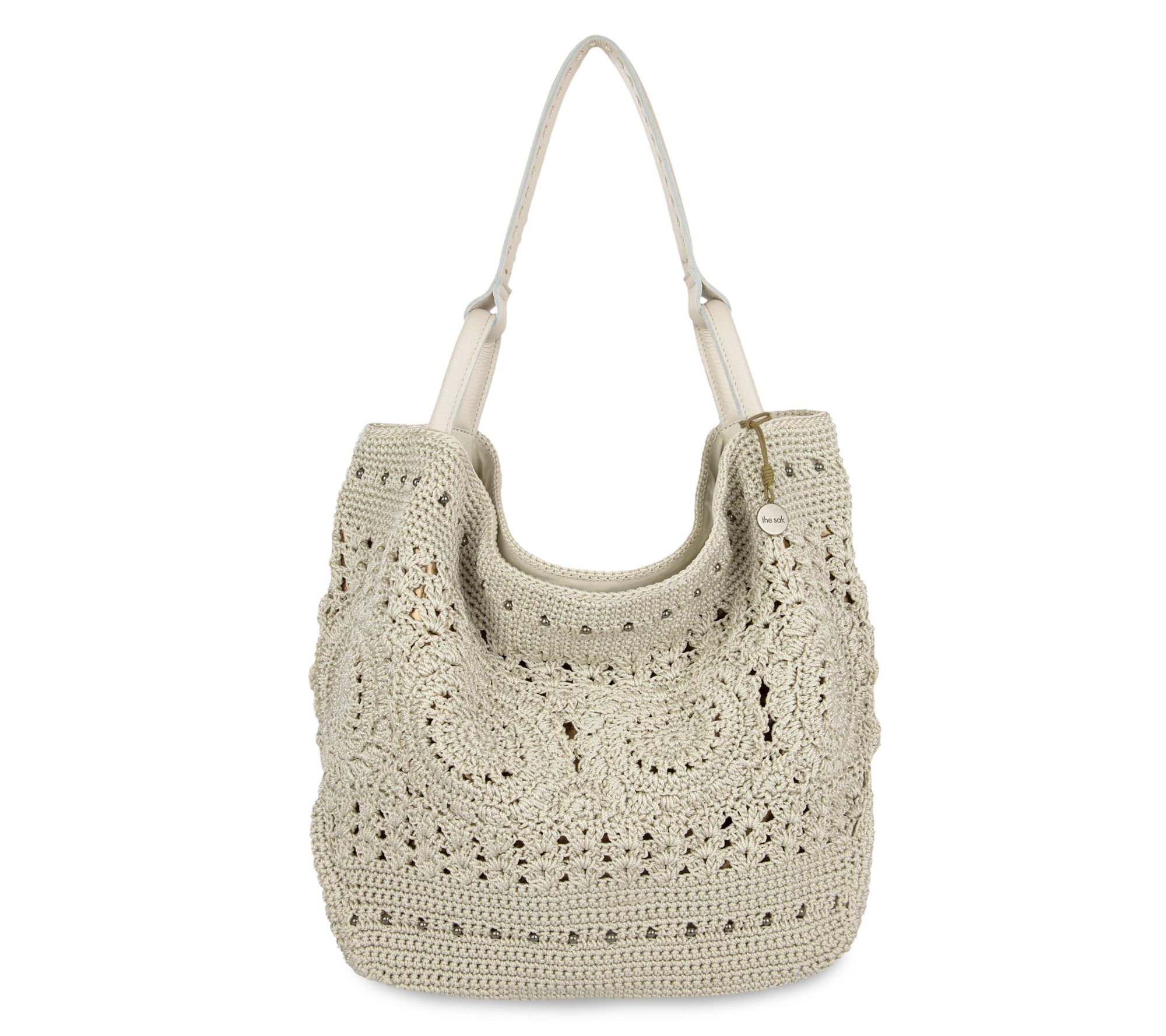 The Sak Los Feliz Crochet Large Naturals Tote