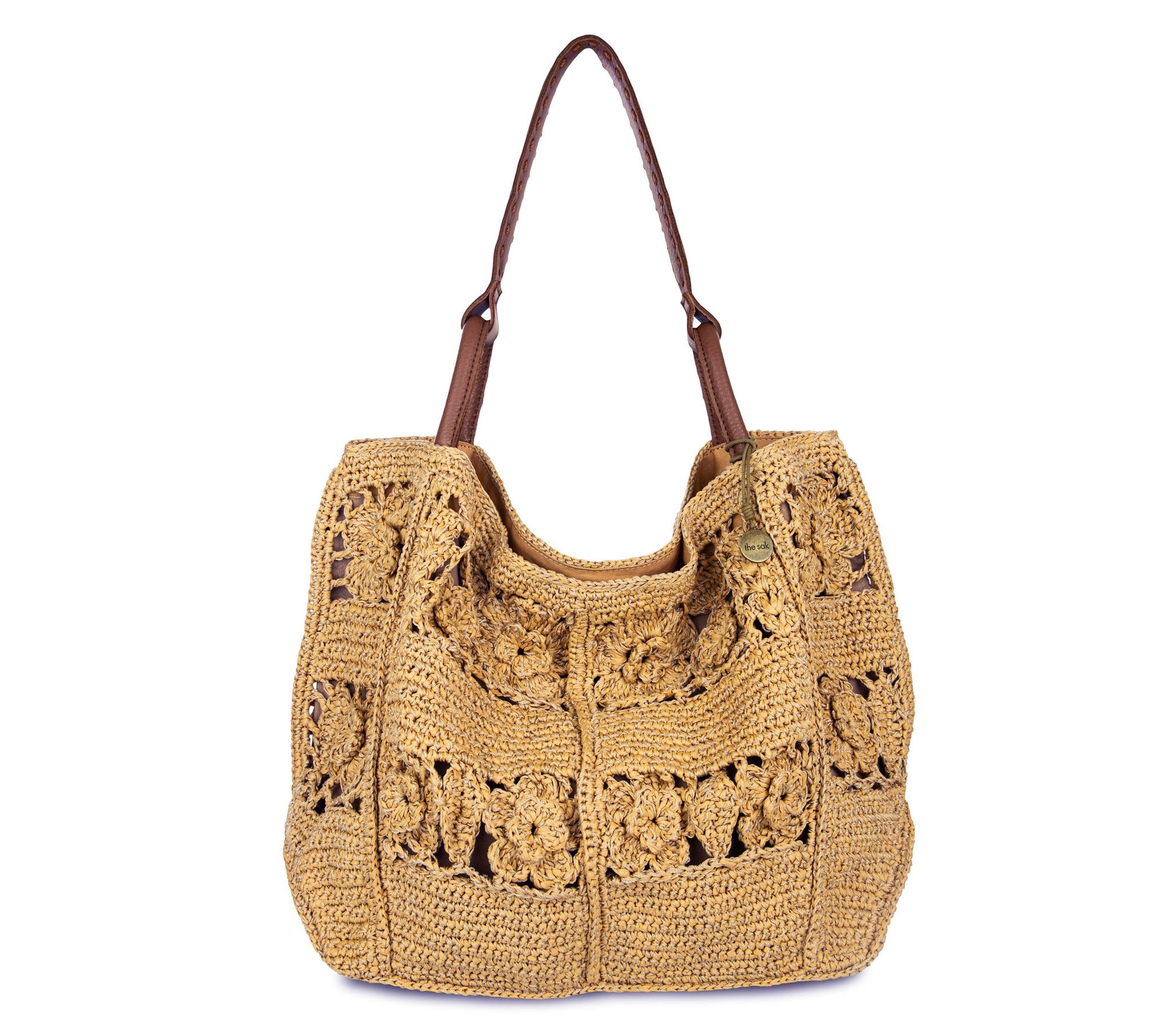 The Sak Los Feliz Crochet Large Naturals Tote