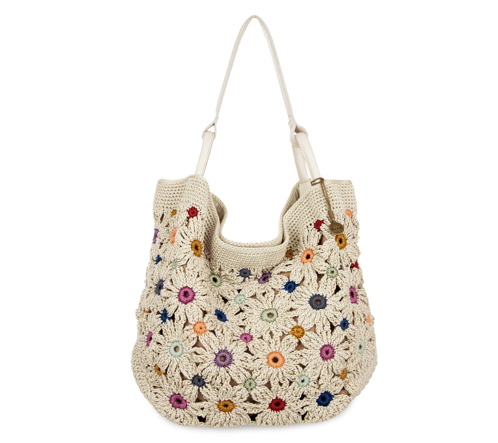 The Sak Los Feliz Crochet Large Naturals Tote