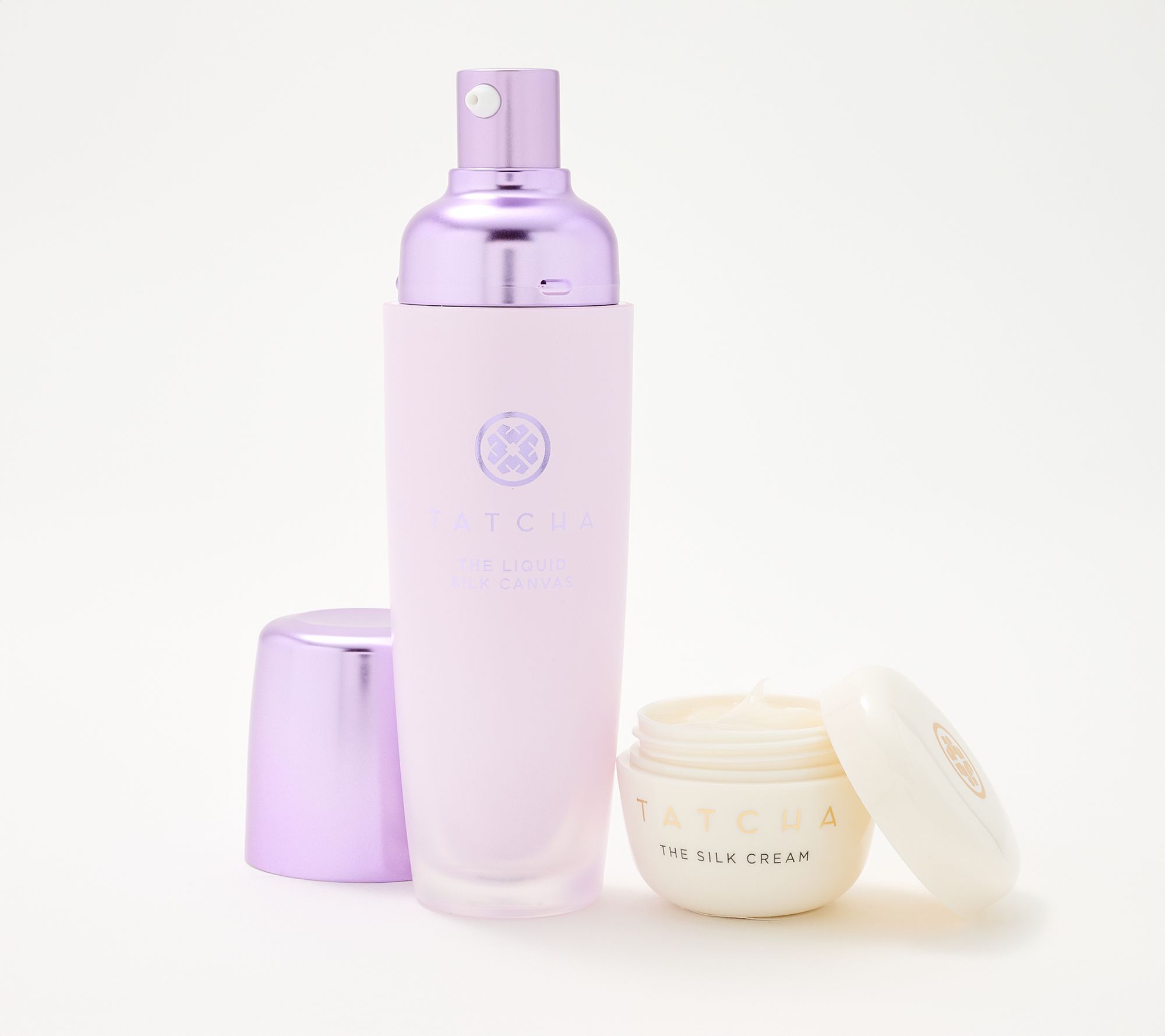 TATCHA Liquid Silk Canvas and Mini Silk Cream 2pc Kit