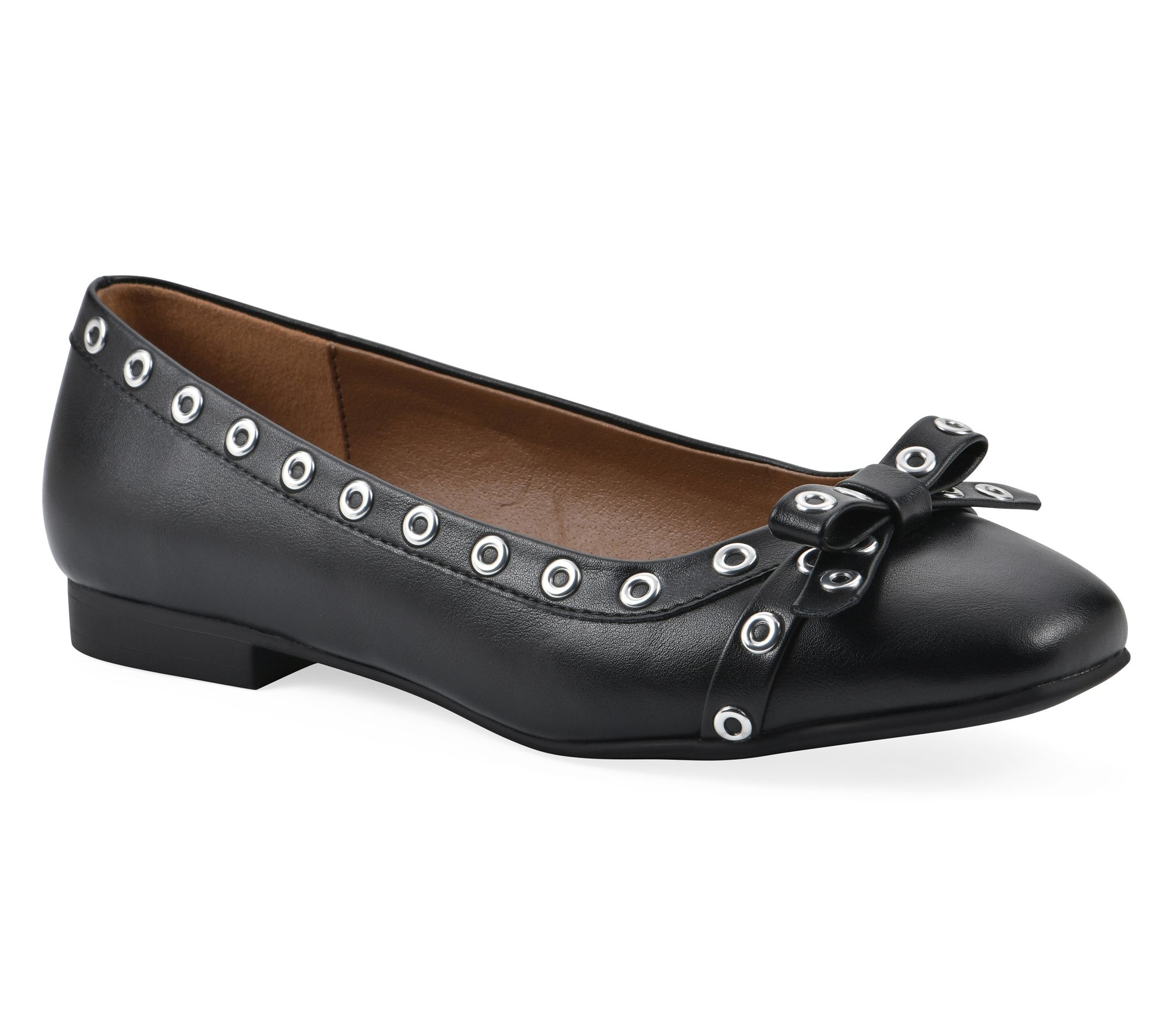 White Mountain Ballet Flats with Bow - Bodhi