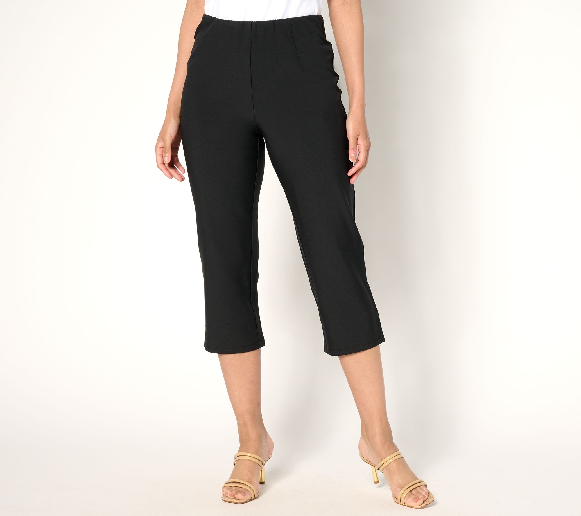 "As Is" BEAUTIFUL by Lawrence Zarian Reg Pull On Hollywood Capri