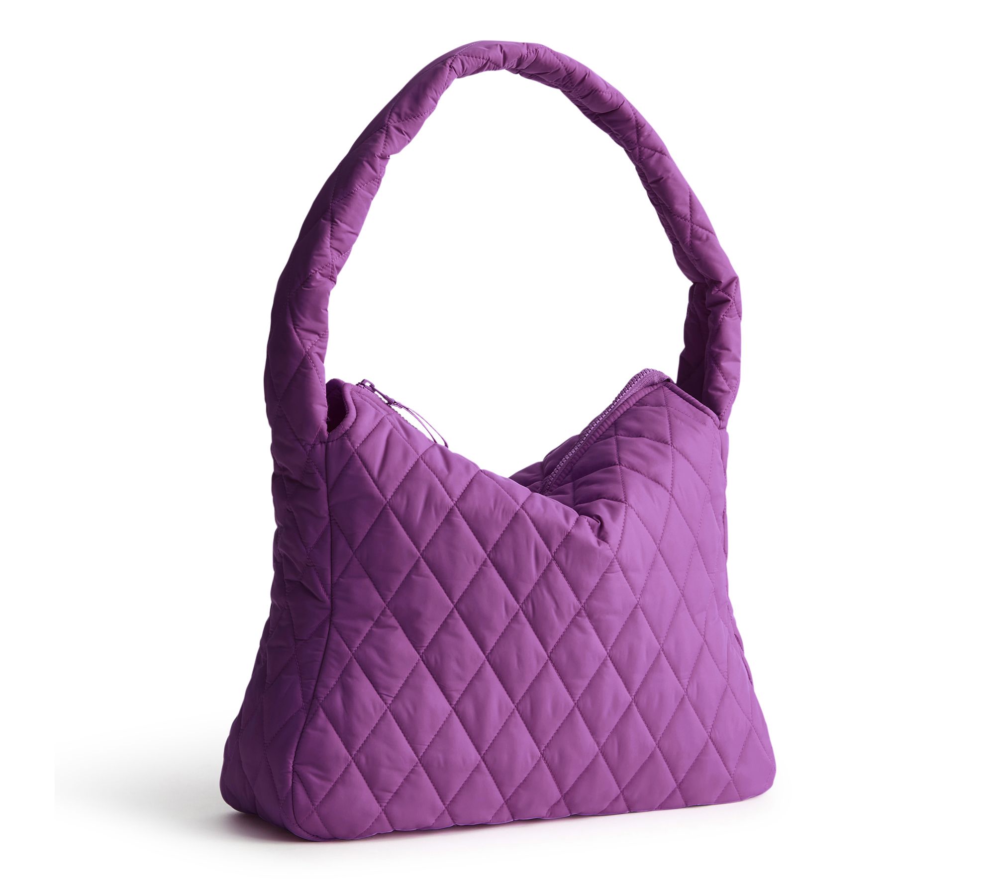 "As Is" Vera Bradley Tifton Featherweight Nylon Hobo Tote