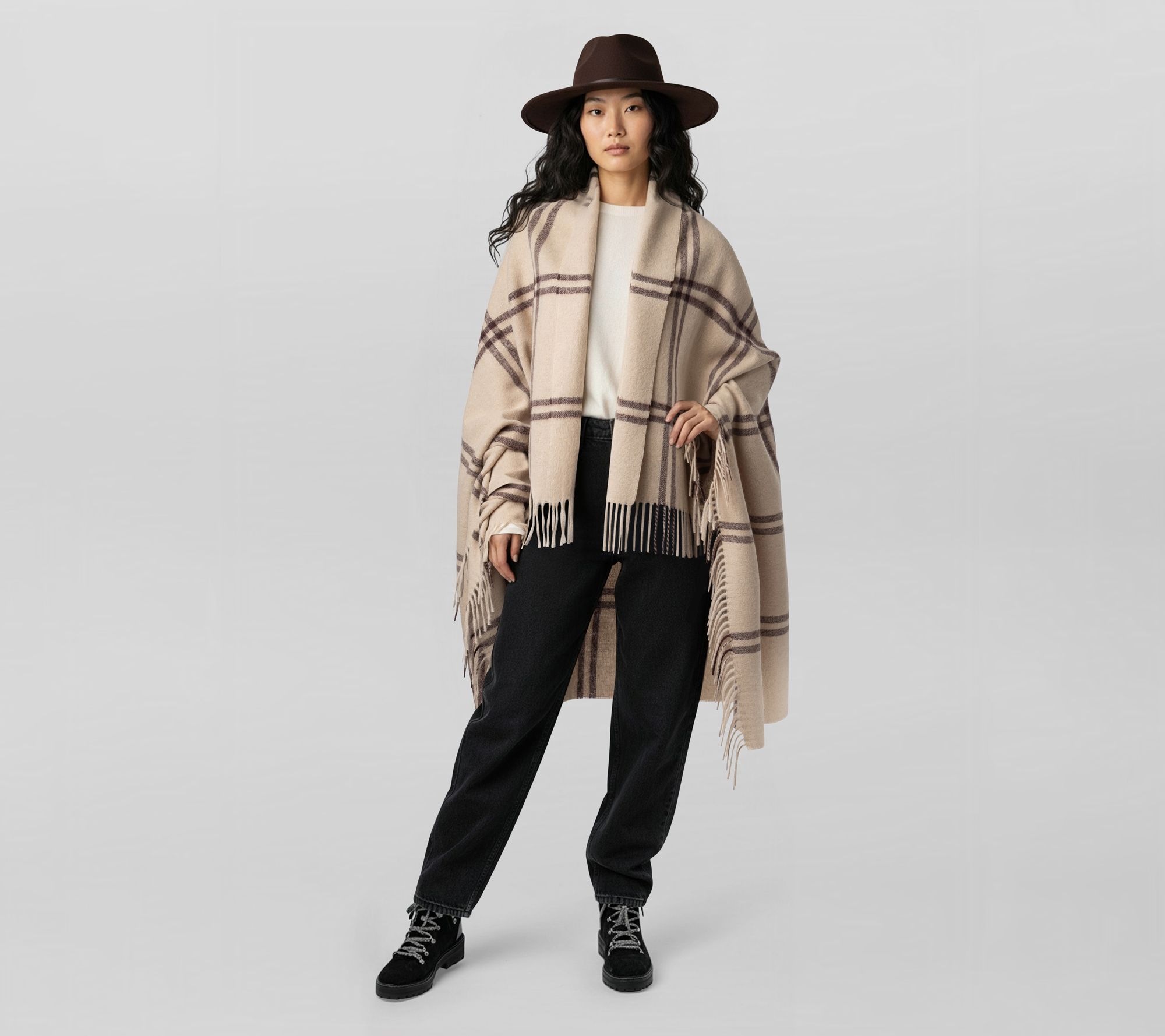 alicia adams alpaca Alpaca & Wool Blend Geneva Wrap