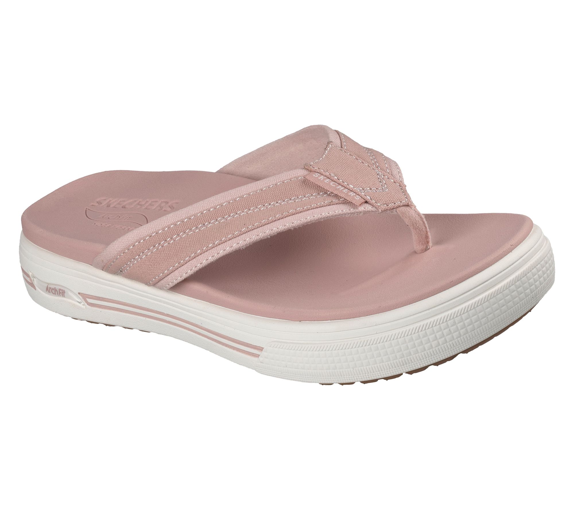 Skechers Arch Fit Vegan Washable Thong Sandals -Perfect,See Ya