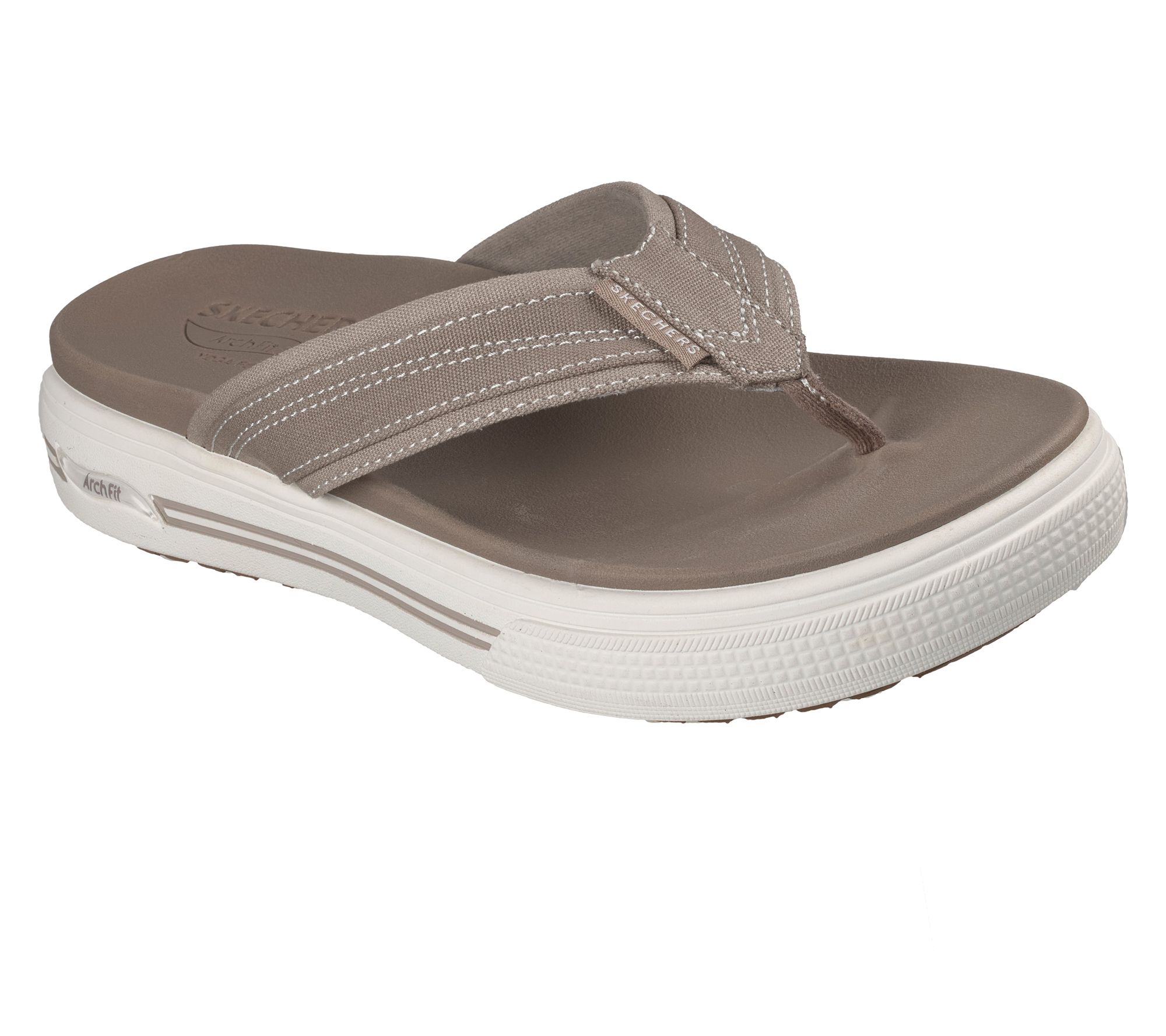 Skechers Arch Fit Vegan Washable Thong Sandals -Perfect,See Ya