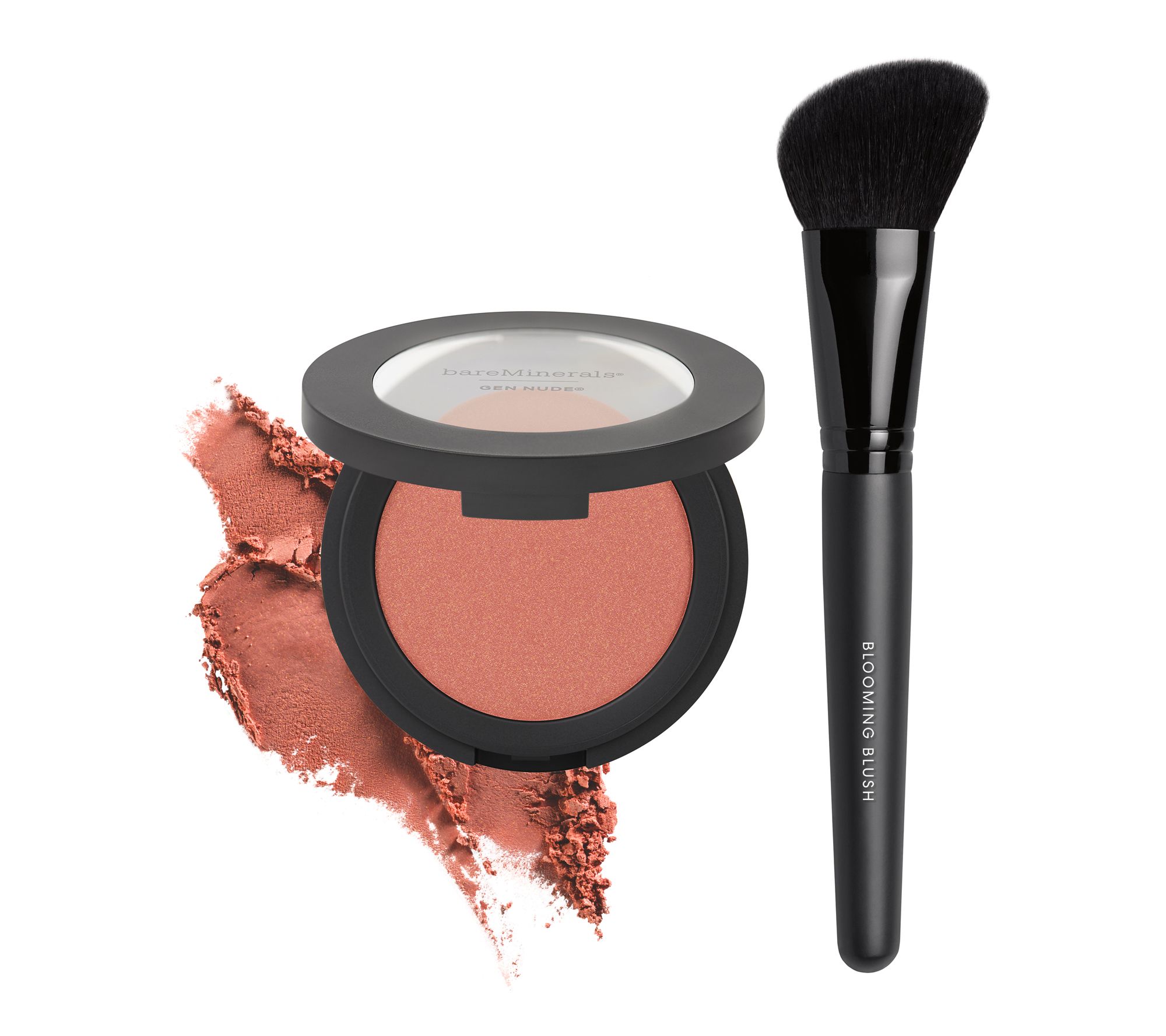 bareMinerals Gen Nude Powder Blush & Brush Kit