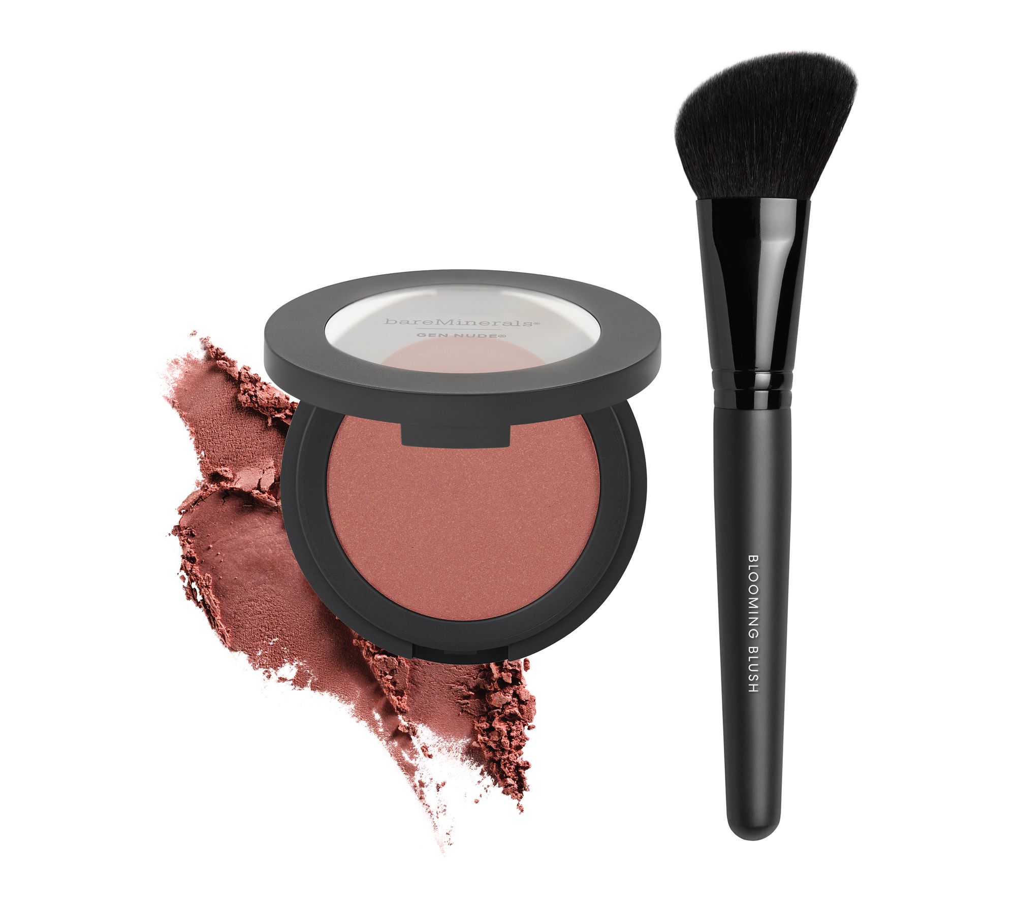 bareMinerals Gen Nude Powder Blush & Brush Kit