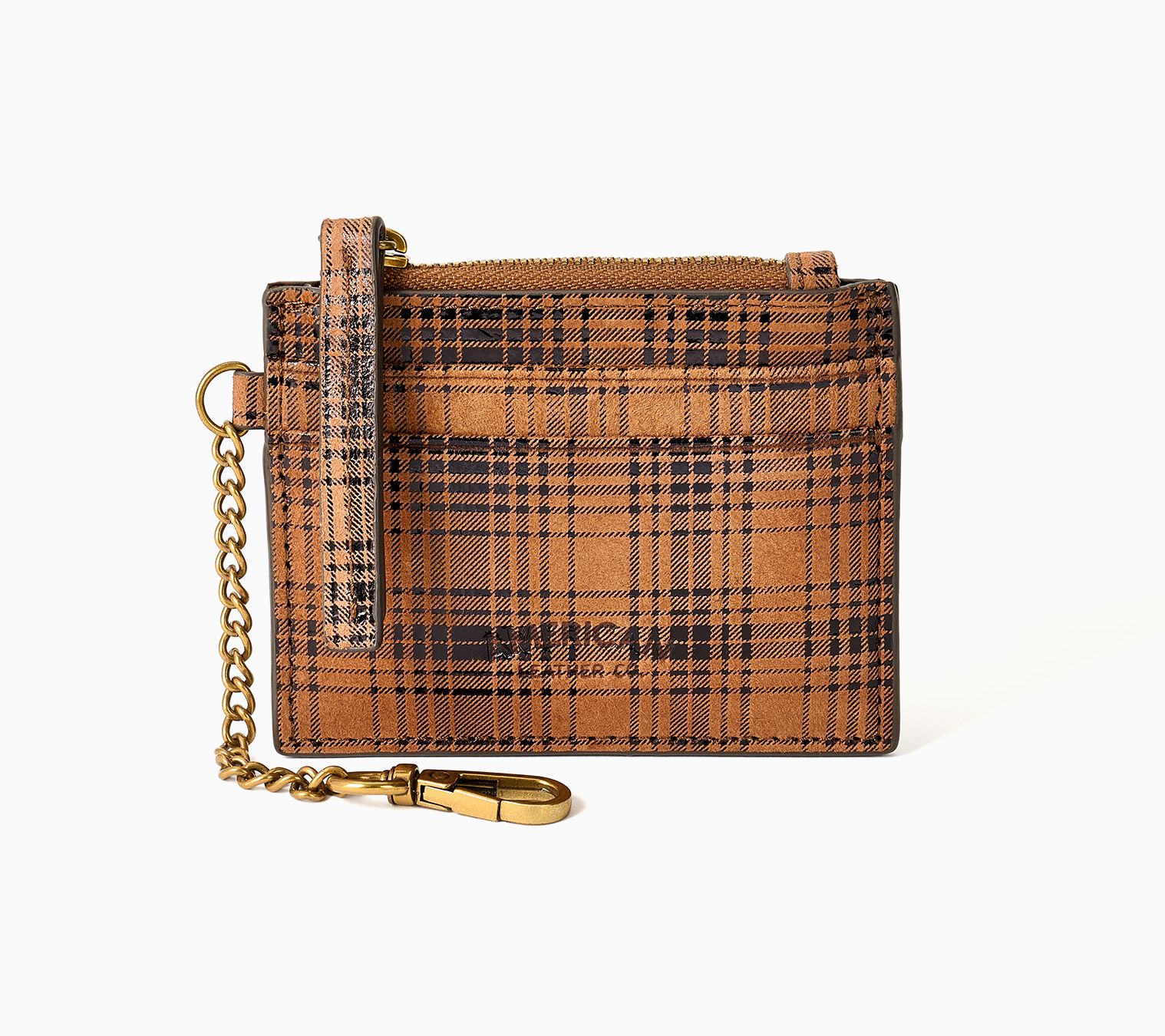  American Leather Co. RFID  Card Case with Key Chain