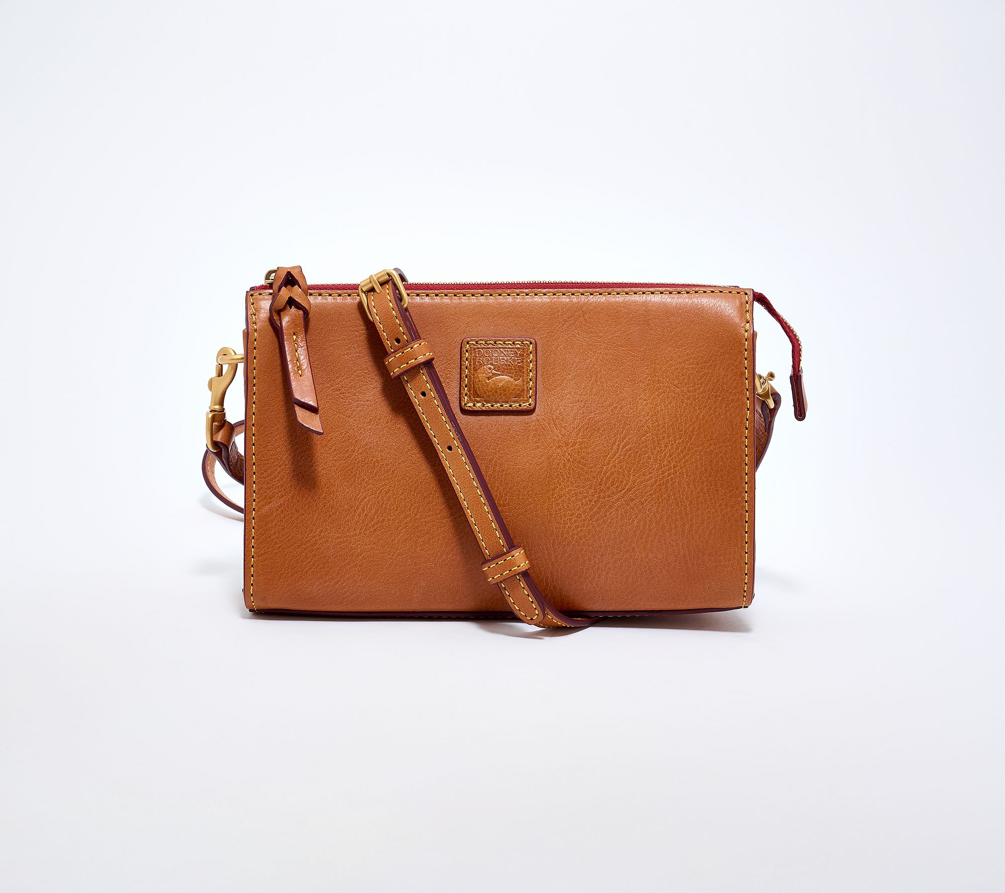 "As Is" Dooney & Bourke Florentine Leather Janine Crossbody