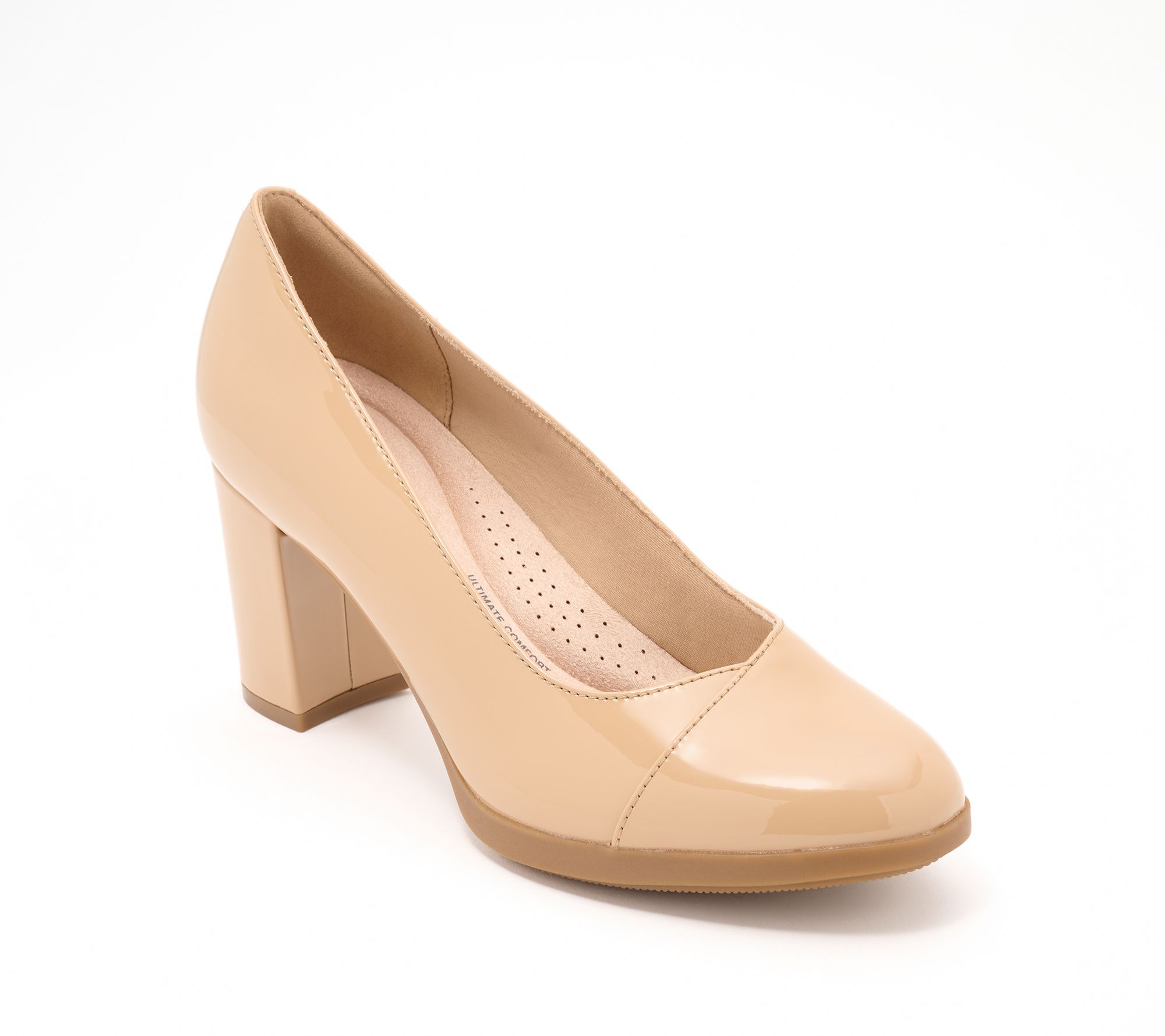 Clarks Collection Leather or Patent Pumps -Bayla Rae
