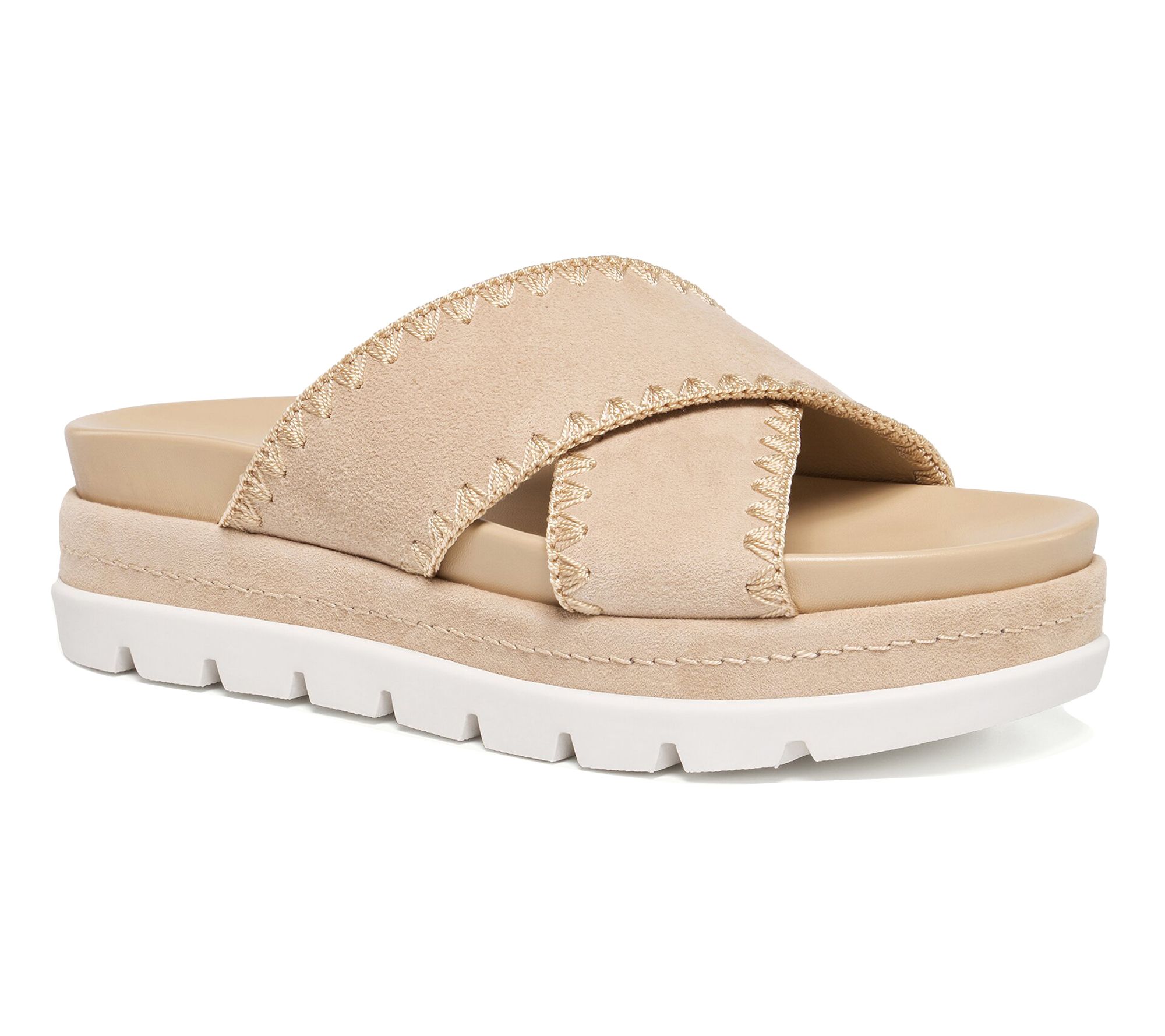 Jslides Bae Criss-Cross Strap Sandal