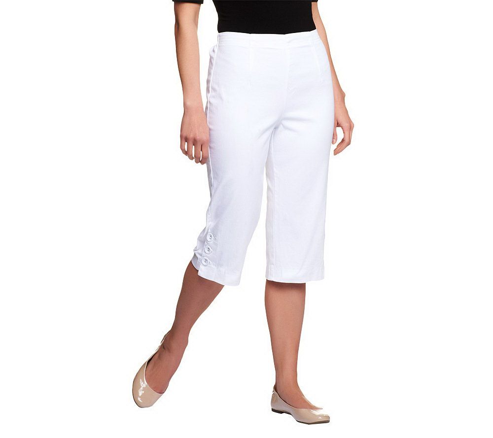 qvc denim and co pedal pushers