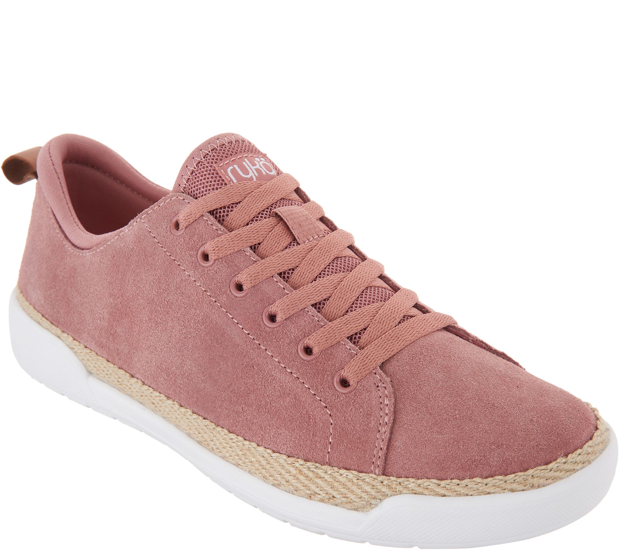 (QVC) Q2 Ryka Suede LaceUp Sneakers Olyssia