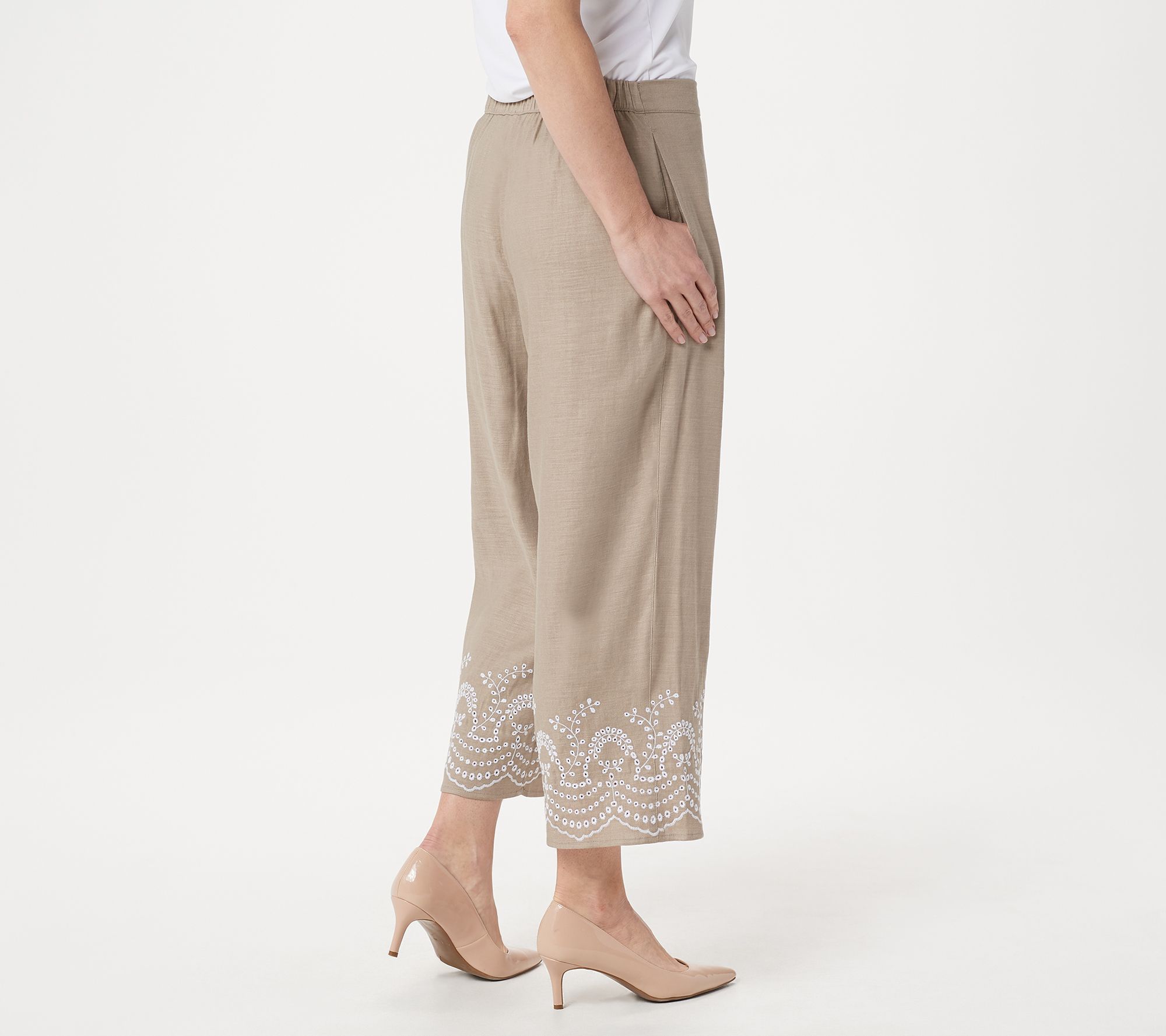 qvc susan graver crop pants