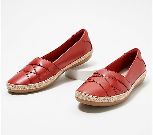 Clarks Collection Woven Slip-Ons Danelly Shine