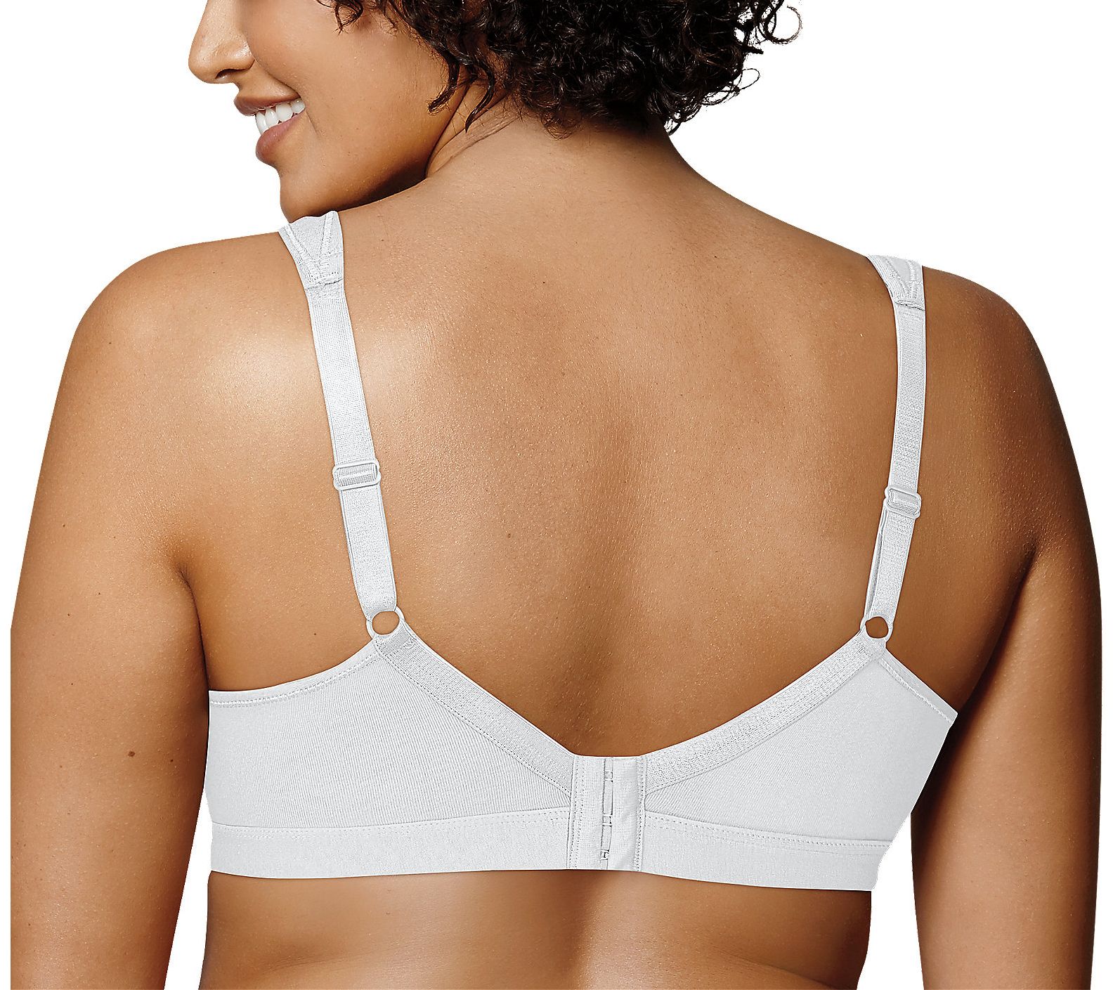 Playtex womens 18 Hour Ultimate Lift and Support Wire Free Bra, White/Nude,  40DD at  Women's Clothing store