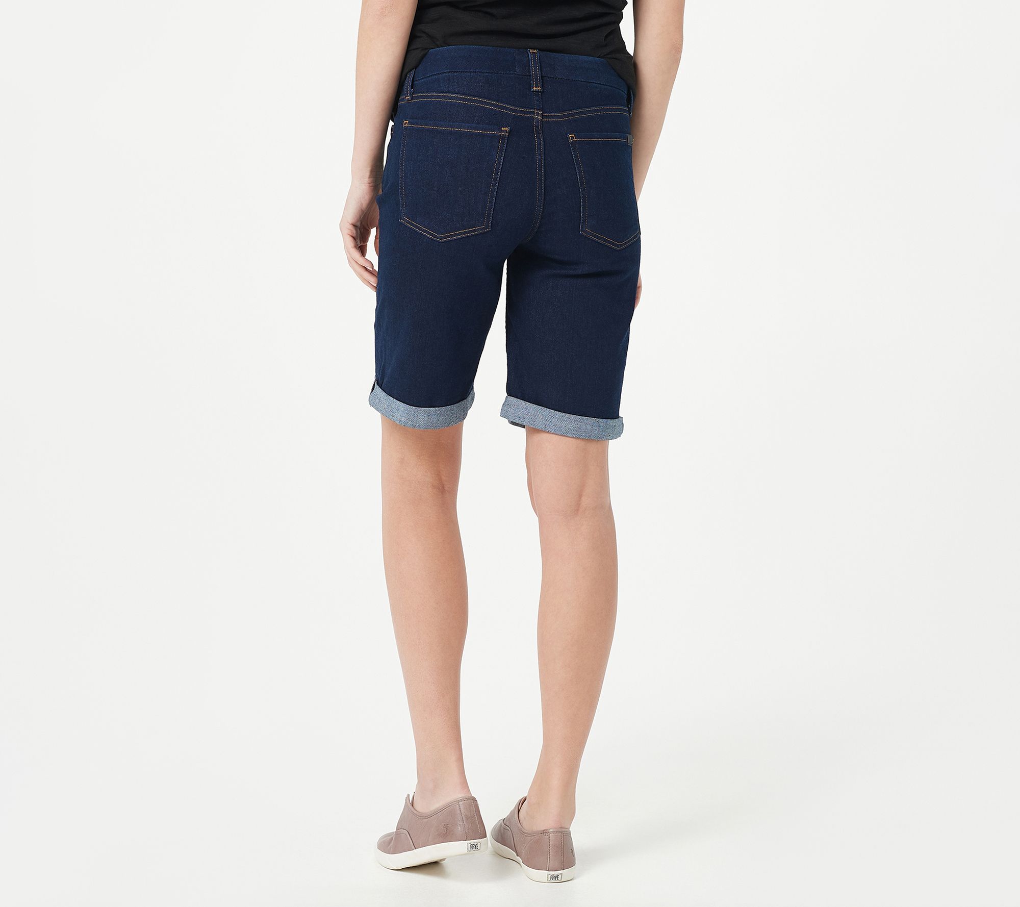 JEN7 by 7 For All Mankind Bermuda Shorts - QVC.com