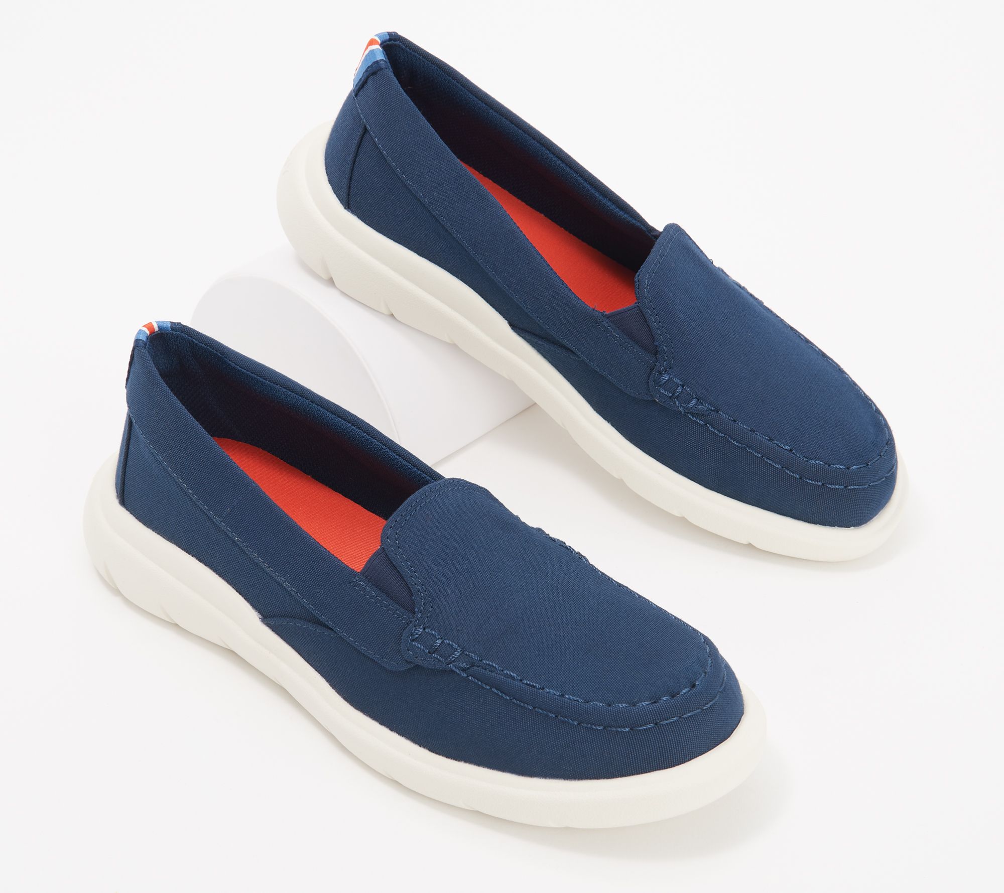 Sperry Recycled Upper Captain's Moc Slip-Ons - QVC.com