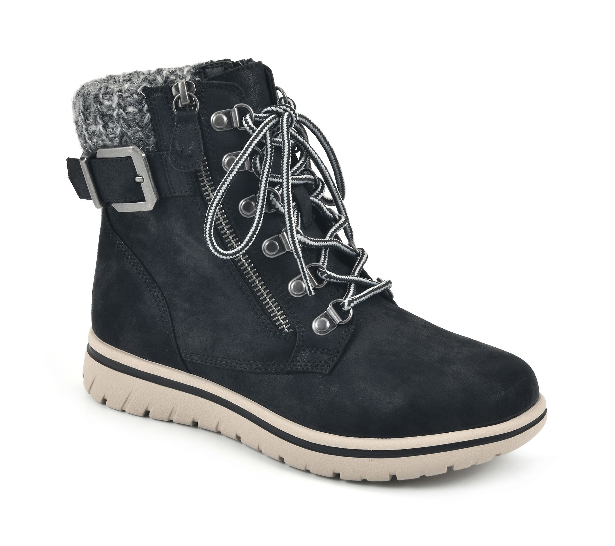 Cliffs by White Mountain Lace-Up Boots - Hearty