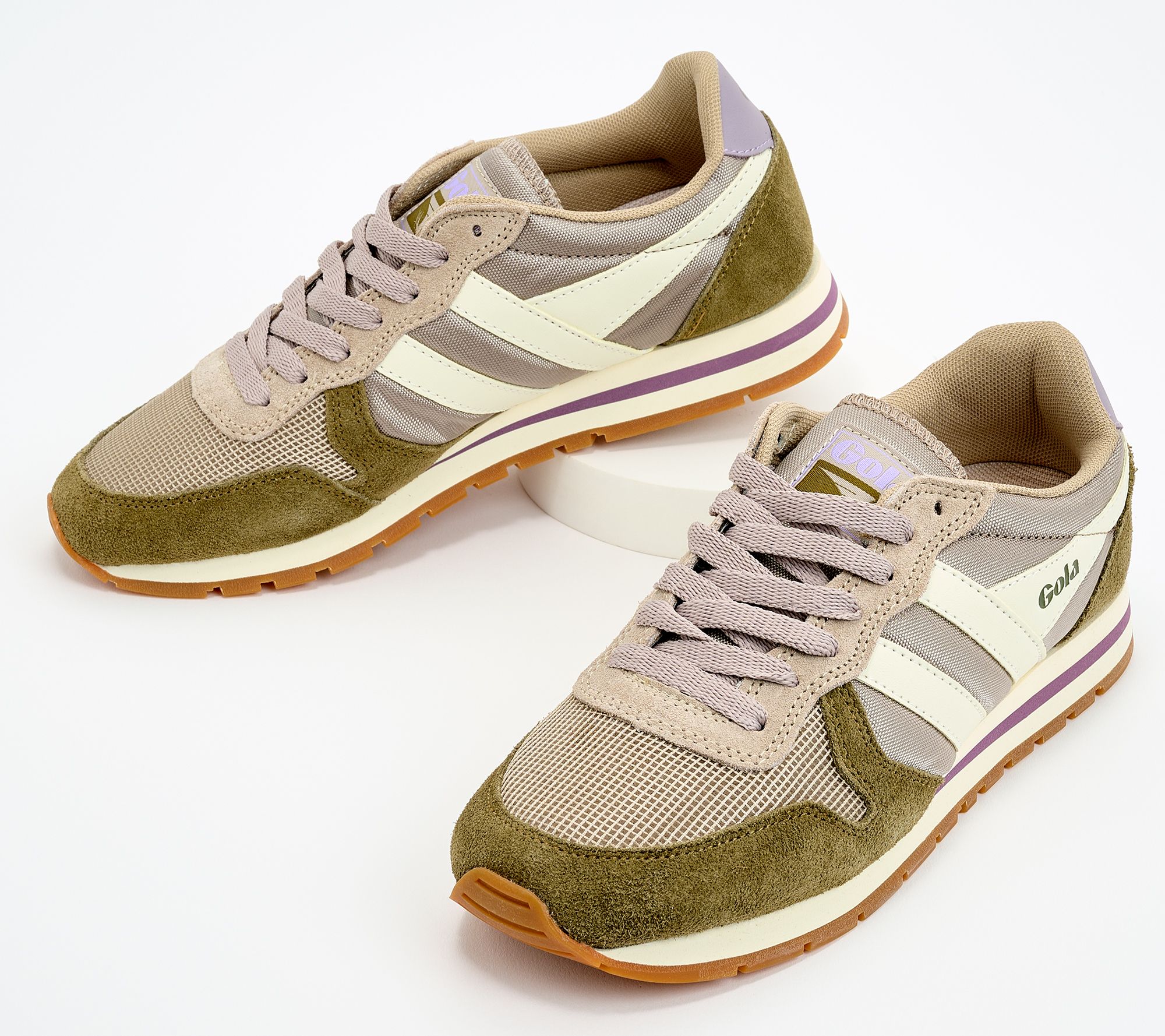 Gola Suede Lace-Up Sneakers - Daytona