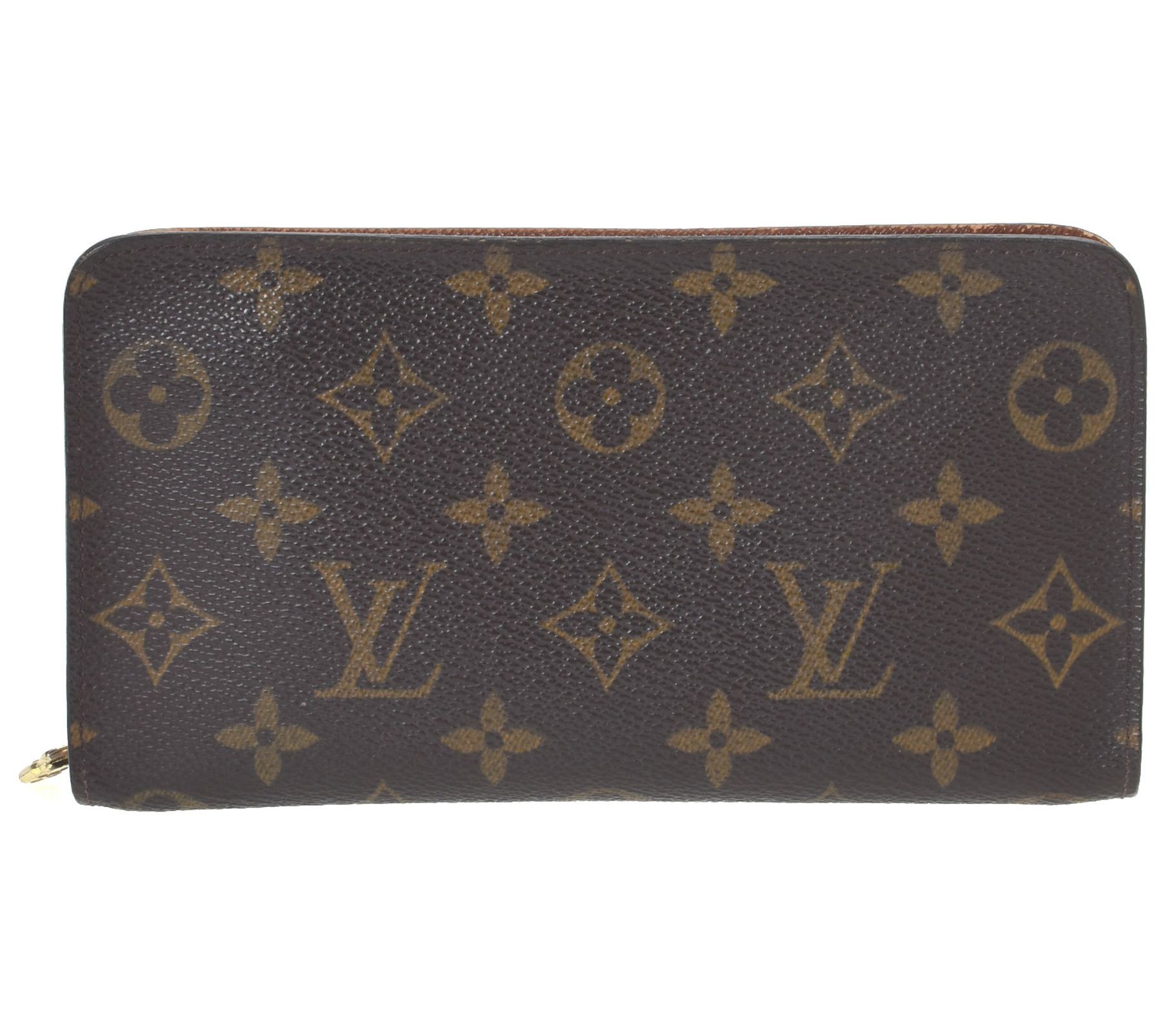 Louis Vuitton Porte Monnaie Zippy Black Leather Wallet (Pre-Owned)