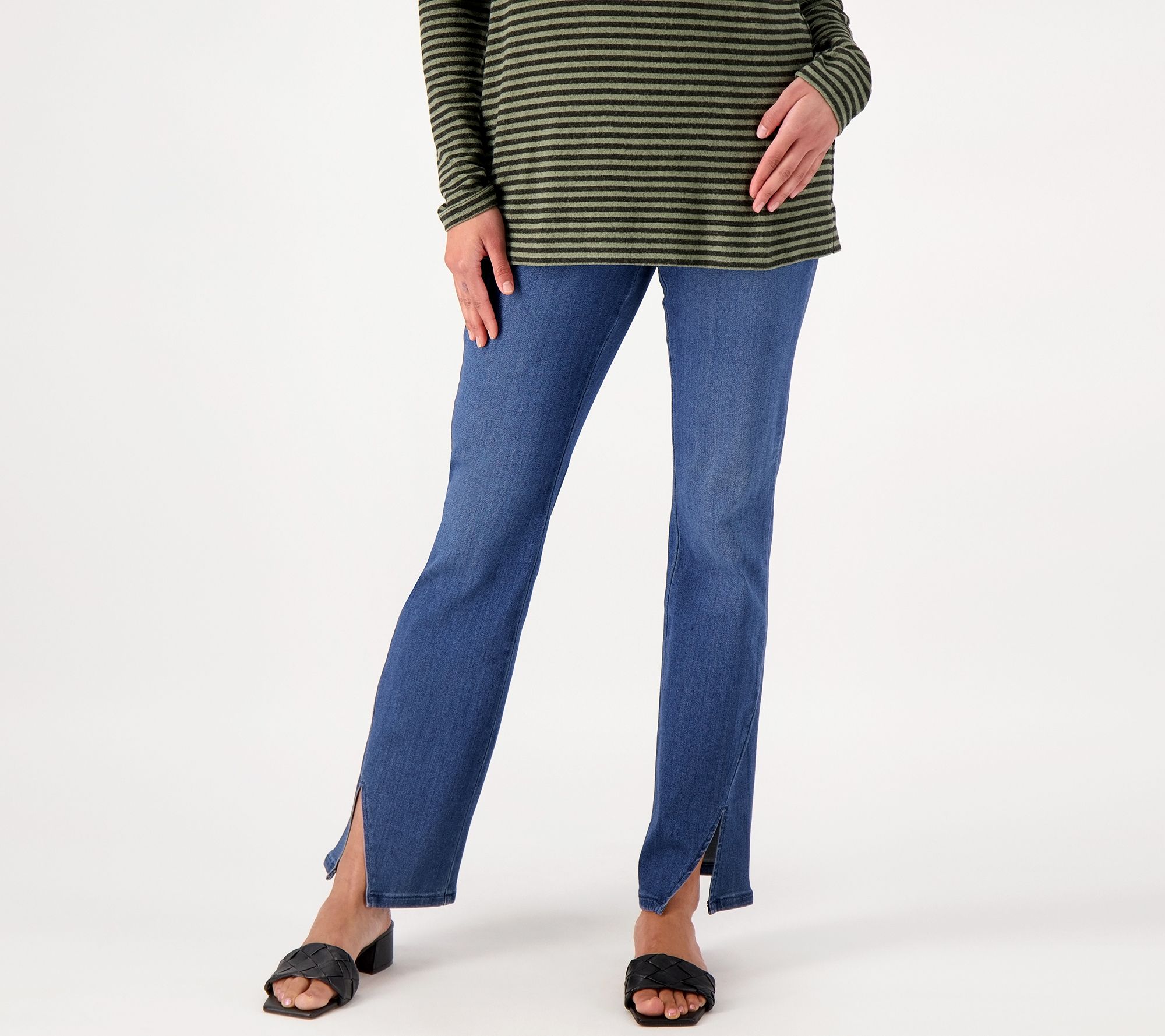 "As Is" Belle by Kim Gravel Petite Primabelle Denim Jeans