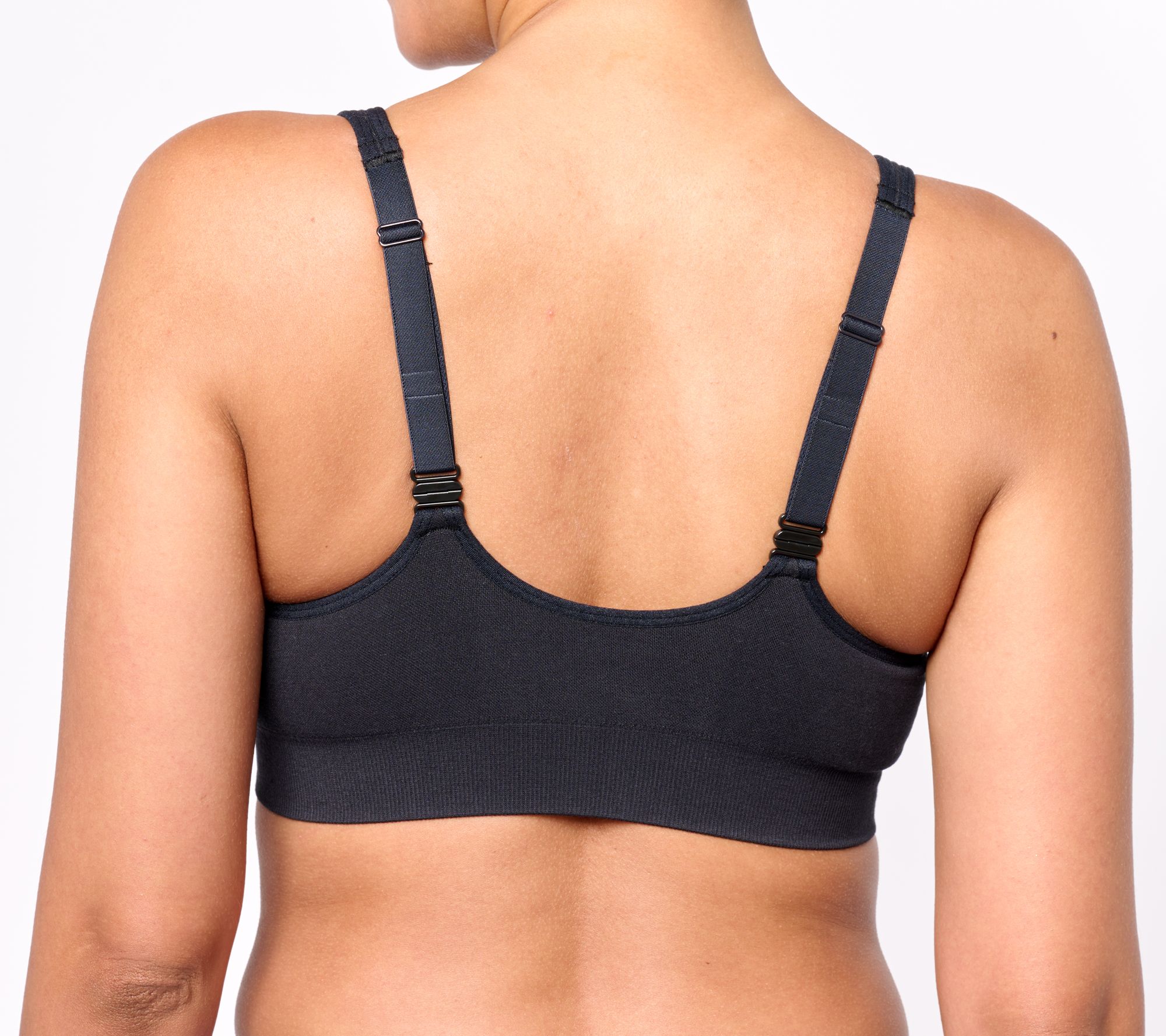 As Is Cuddl Duds Intimates Modal Seamless Front Hook Wirefree Bra