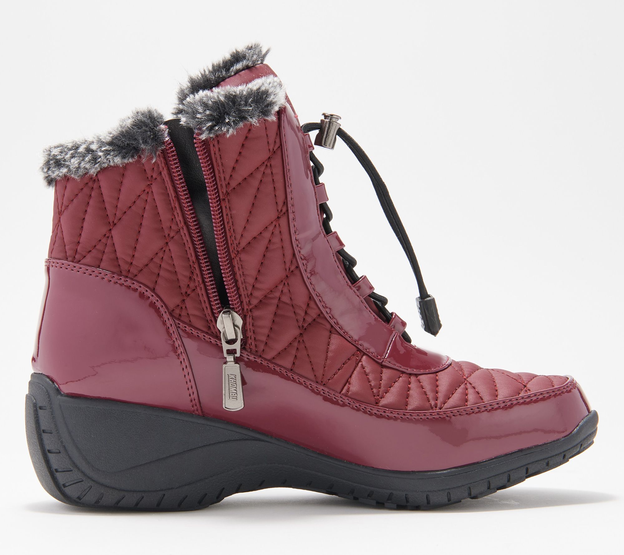  Boojoy Winter Boots, Womens Winter Snow Boots Waterproof  Anti-Slip Booties (Red,8-8.5) : Clothing, Shoes & Jewelry