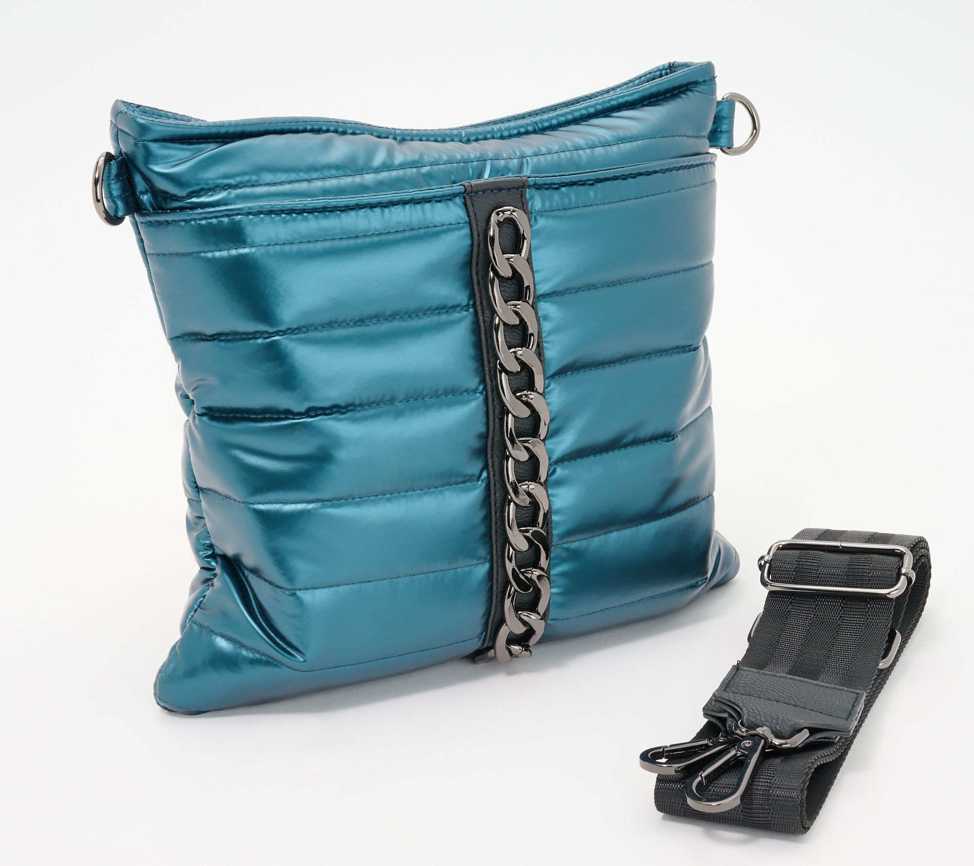 Think Royln Milano Crossbody with Chain Detail