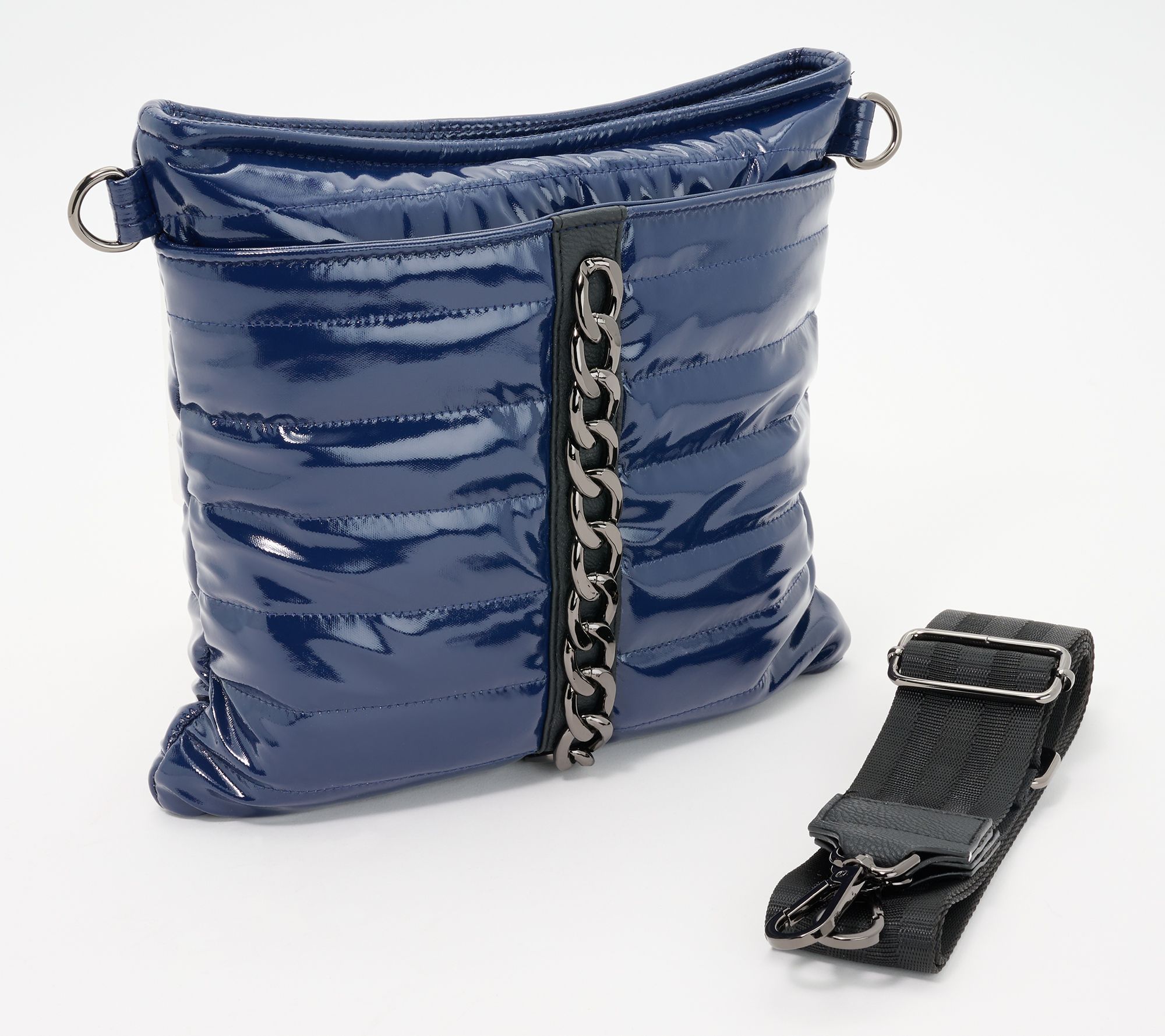 Think Royln Milano Crossbody with Chain Detail