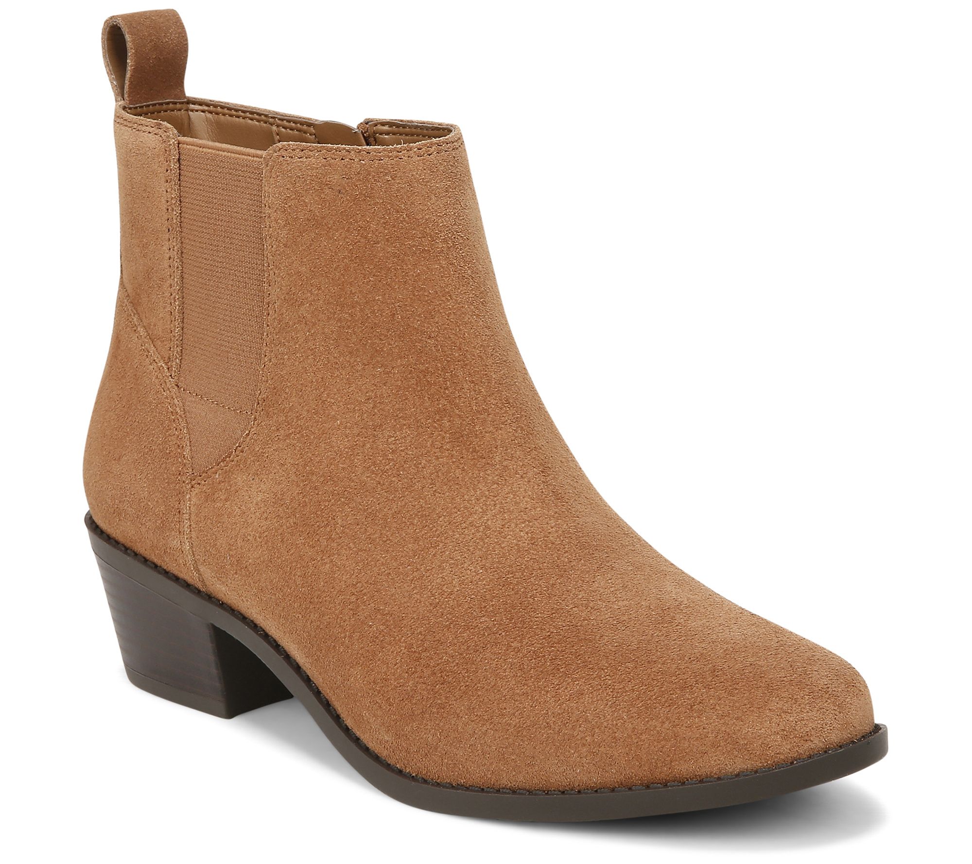 Vionic Water-Repellent Suede Ankle Boots - Roseland
