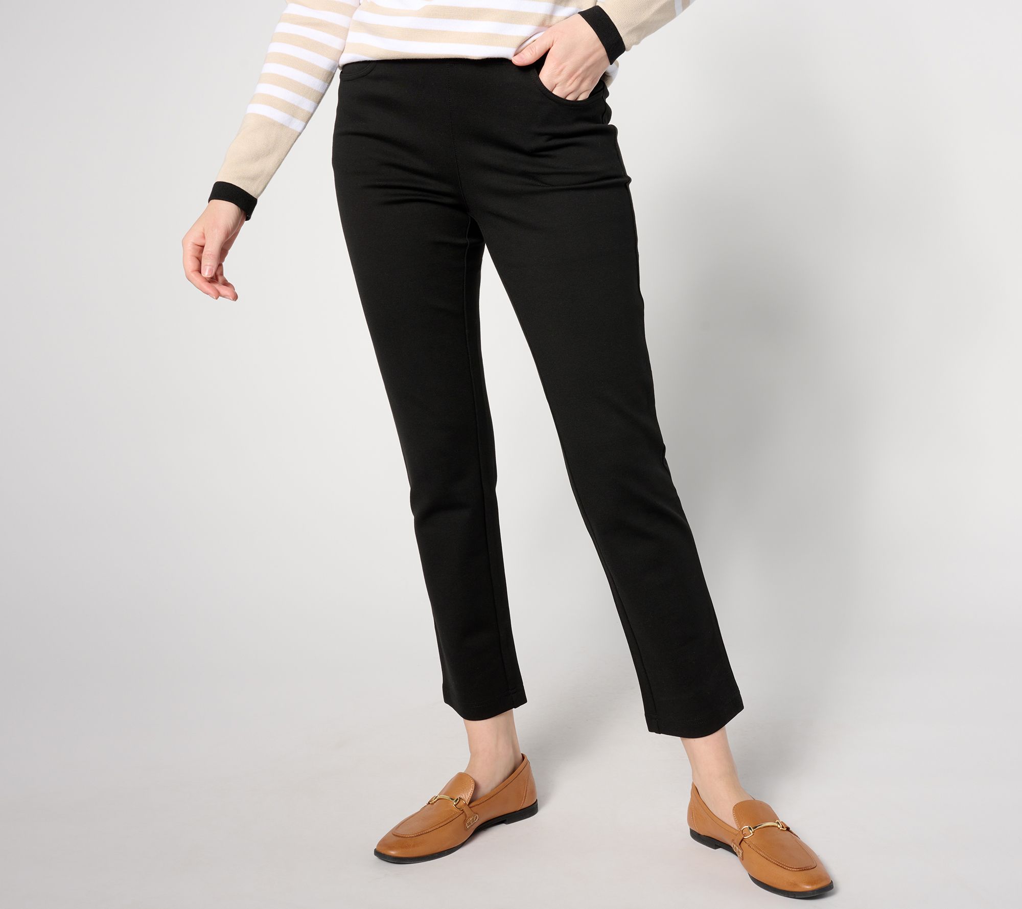 Belle by Kim Gravel Dressed to Impress Ponte Pant, Tall