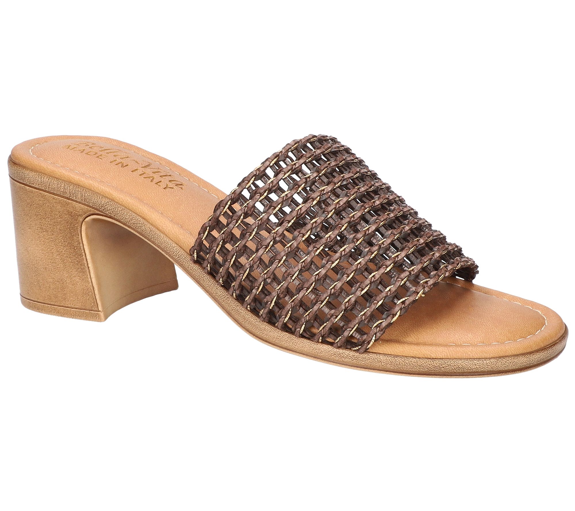 Bella Vita Italy Block Heel Sandals - Eni-Italy