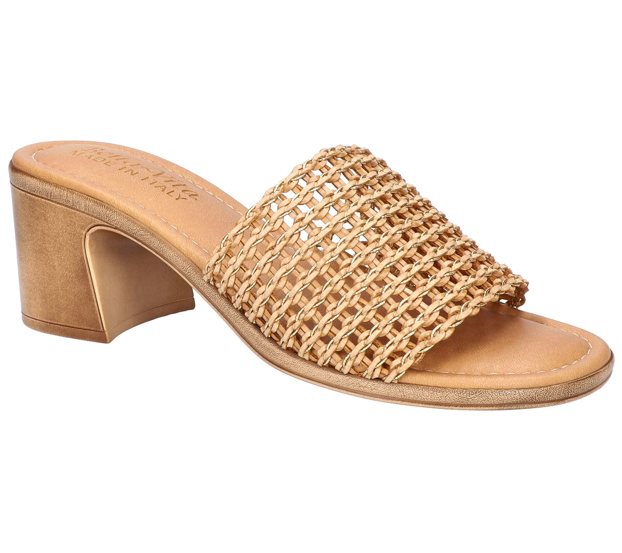 Bella Vita Italy Block Heel Sandals - Eni-Italy