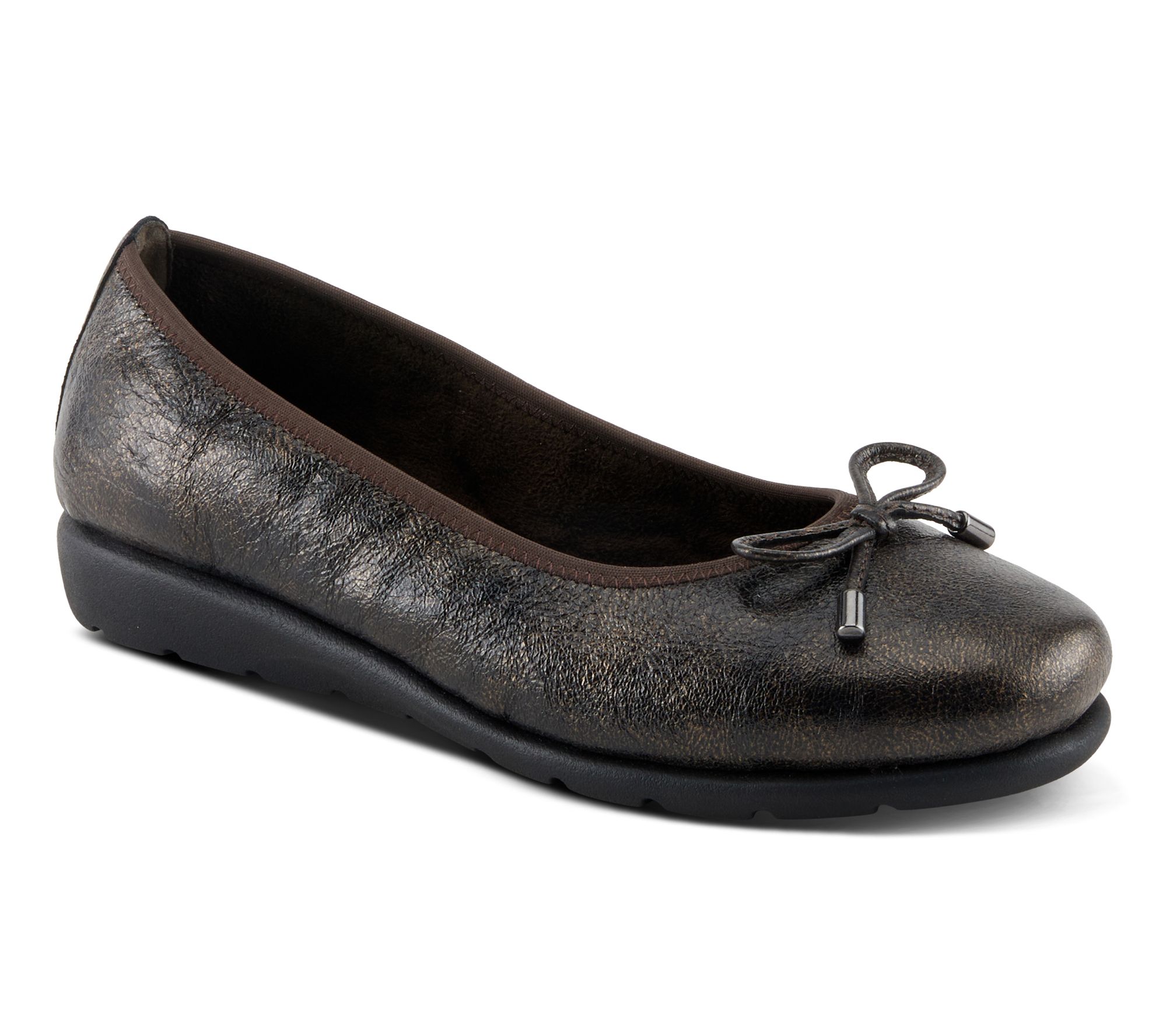 Spring Step Leather Ballet Flats - Chesser