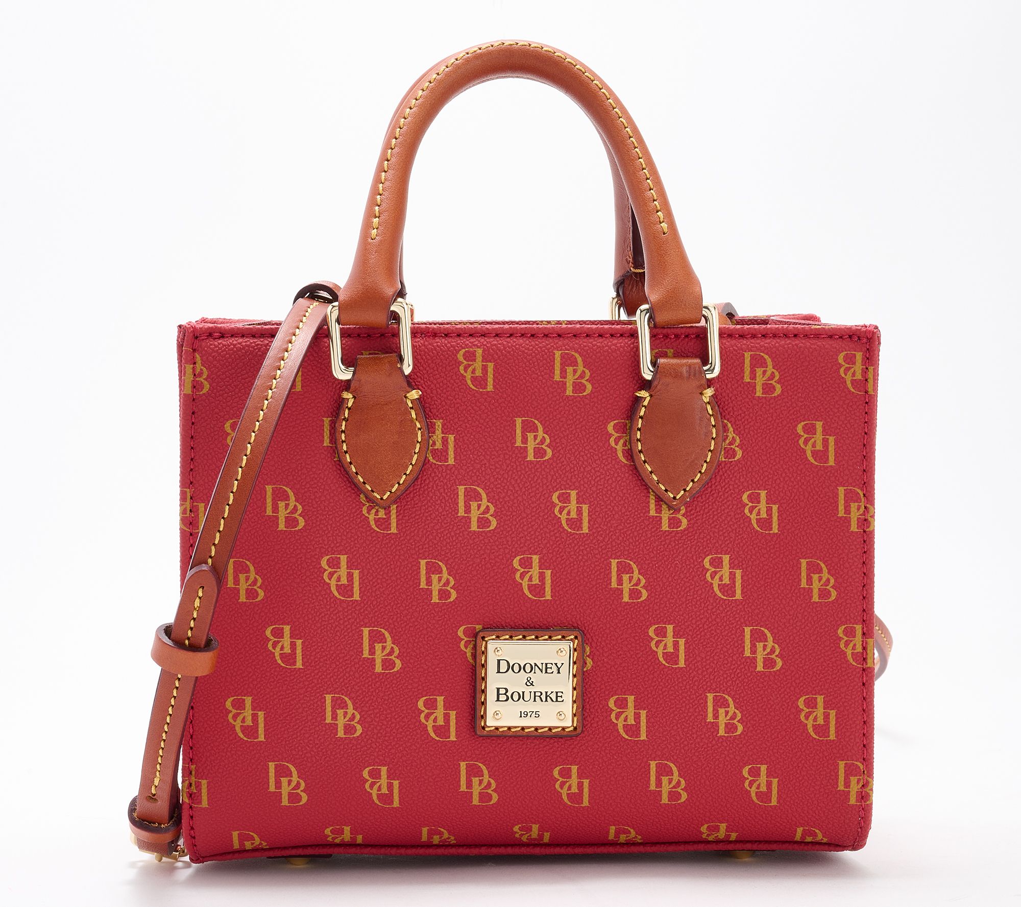 Dooney & Bourke Gretta Coated Cotton Mini Janine Satchel
