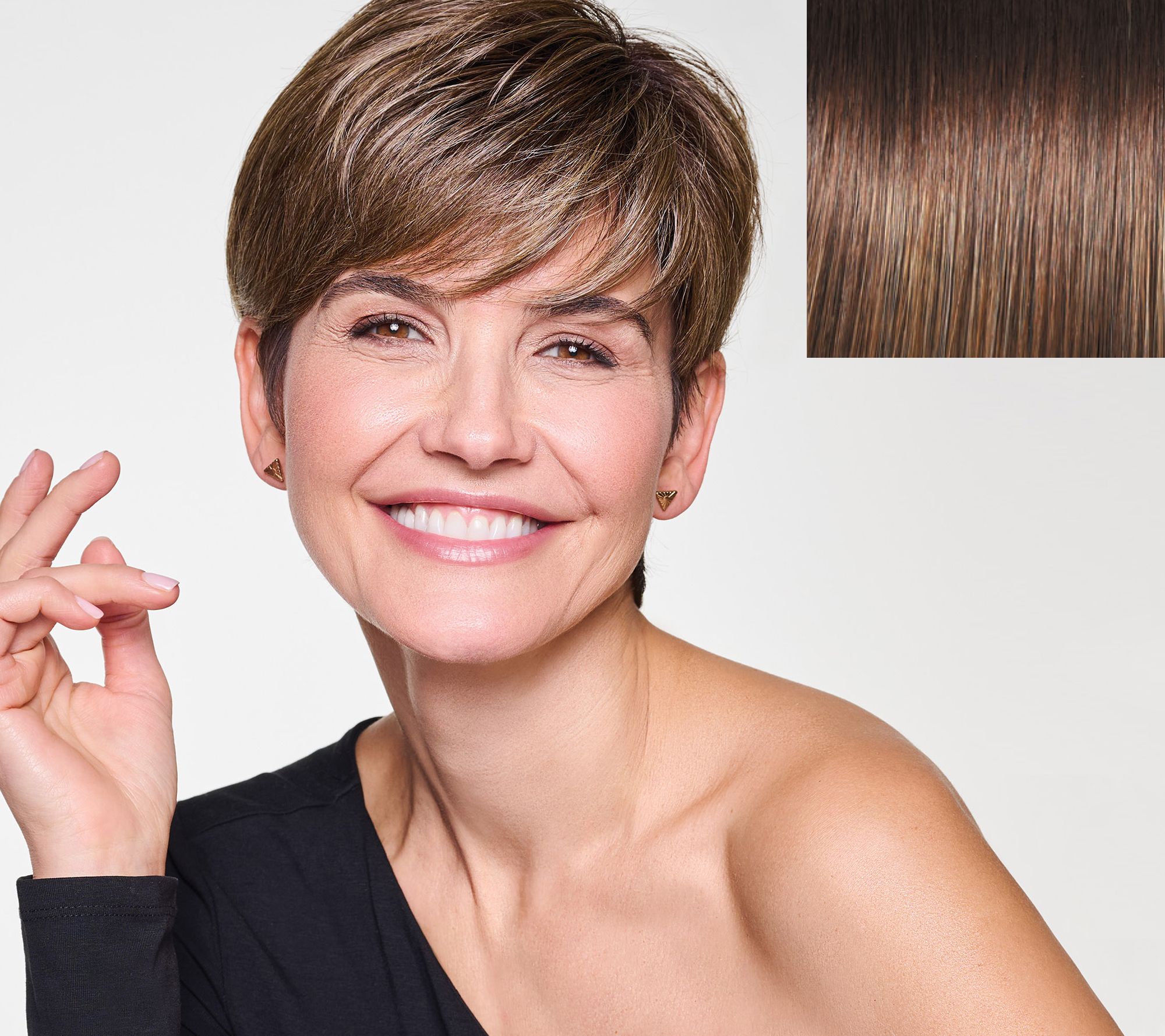 Hairdo by Ken Paves Au Naturel 4" Crop Hair Topper