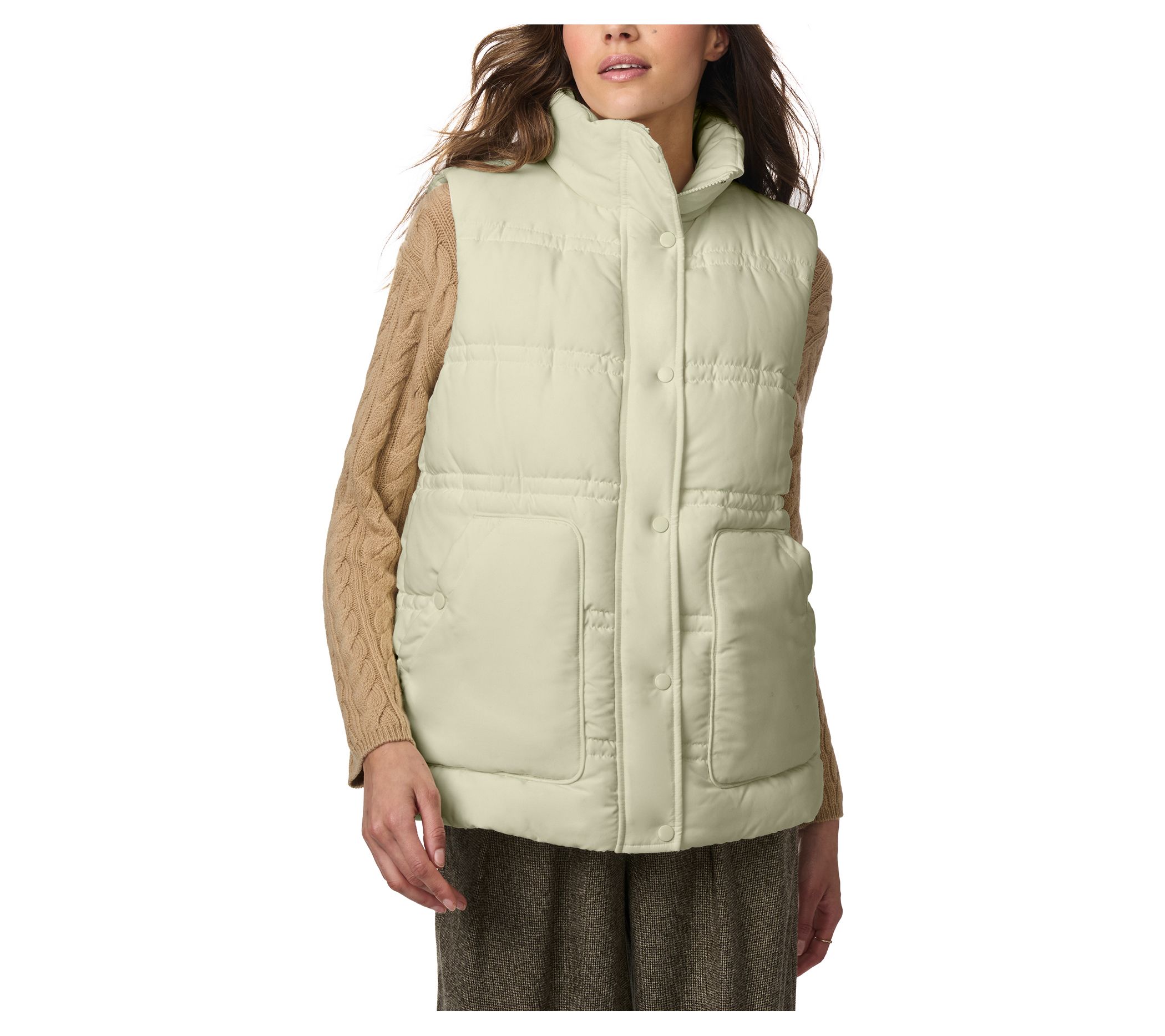 Bernardo Quilted Puffer Vest