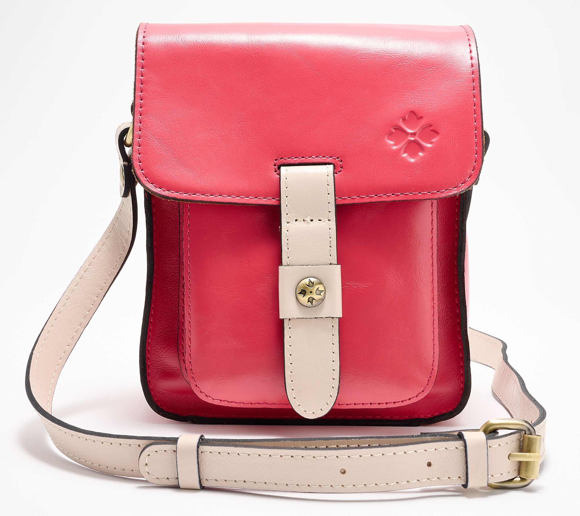 Patricia Nash Leather Lari Flap Crossbody