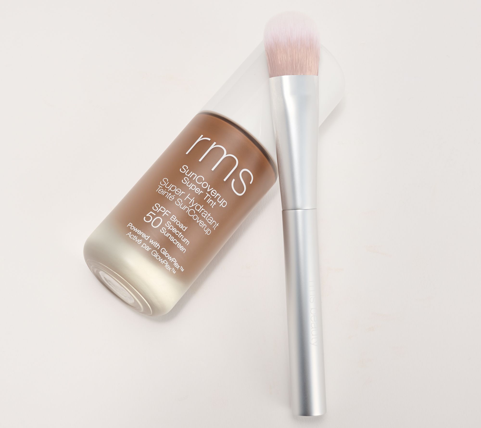 RMS Beauty SunCoverup SuperTint SPF50 Moisturizer with S2S Brush