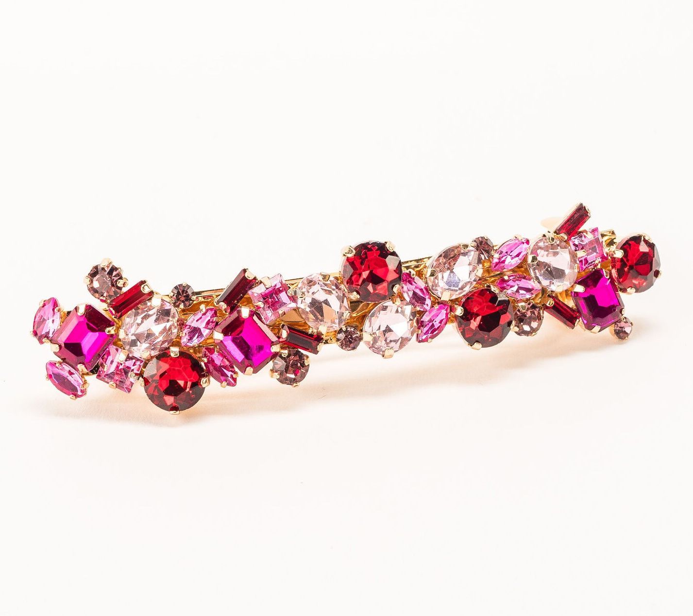 Violet & Brooks Phoebe Crystal Cluster Barrette