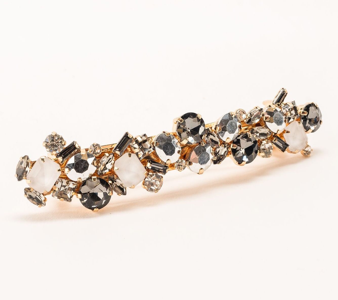 Violet & Brooks Phoebe Crystal Cluster Barrette