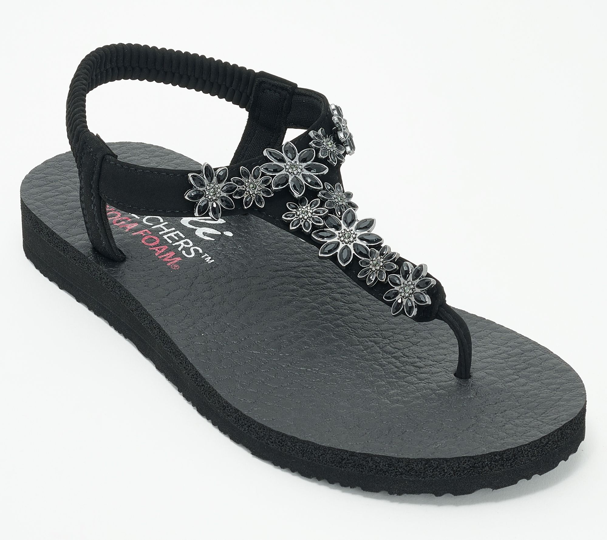 Skechers_Cali Meditation Embellished Thong Sandals -Happy Daisies