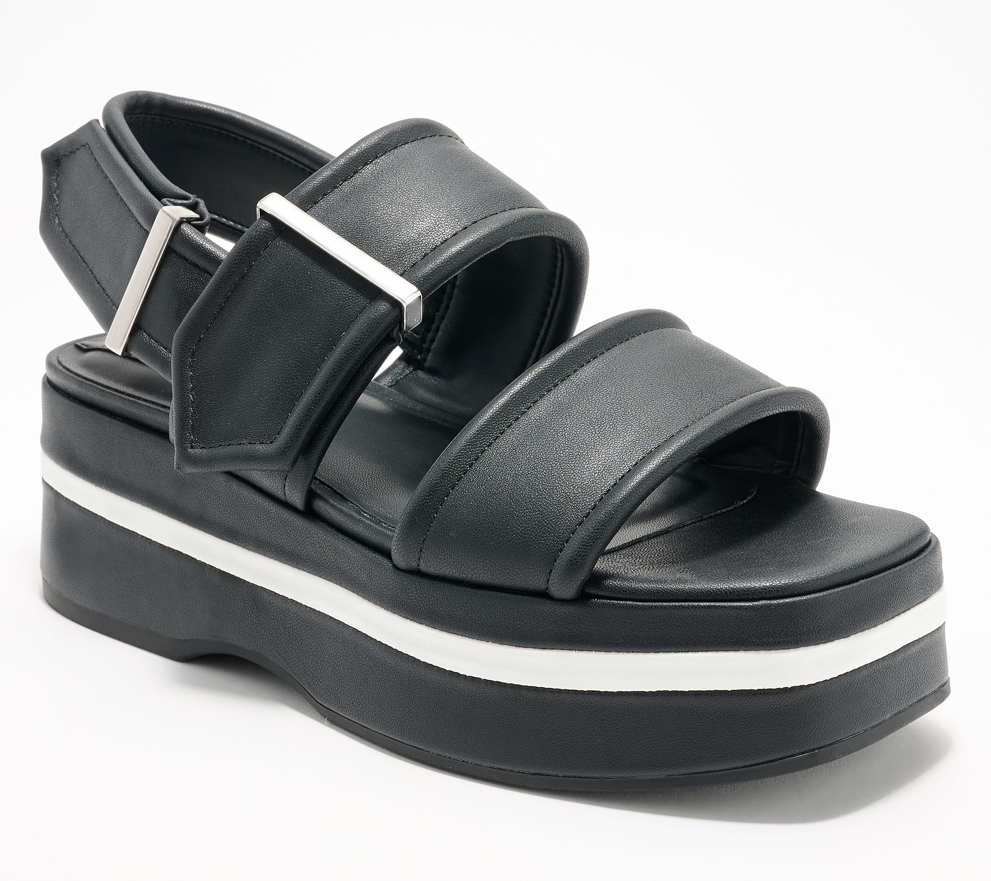 Franco Sarto Adjustable Platform Sandals - Piper